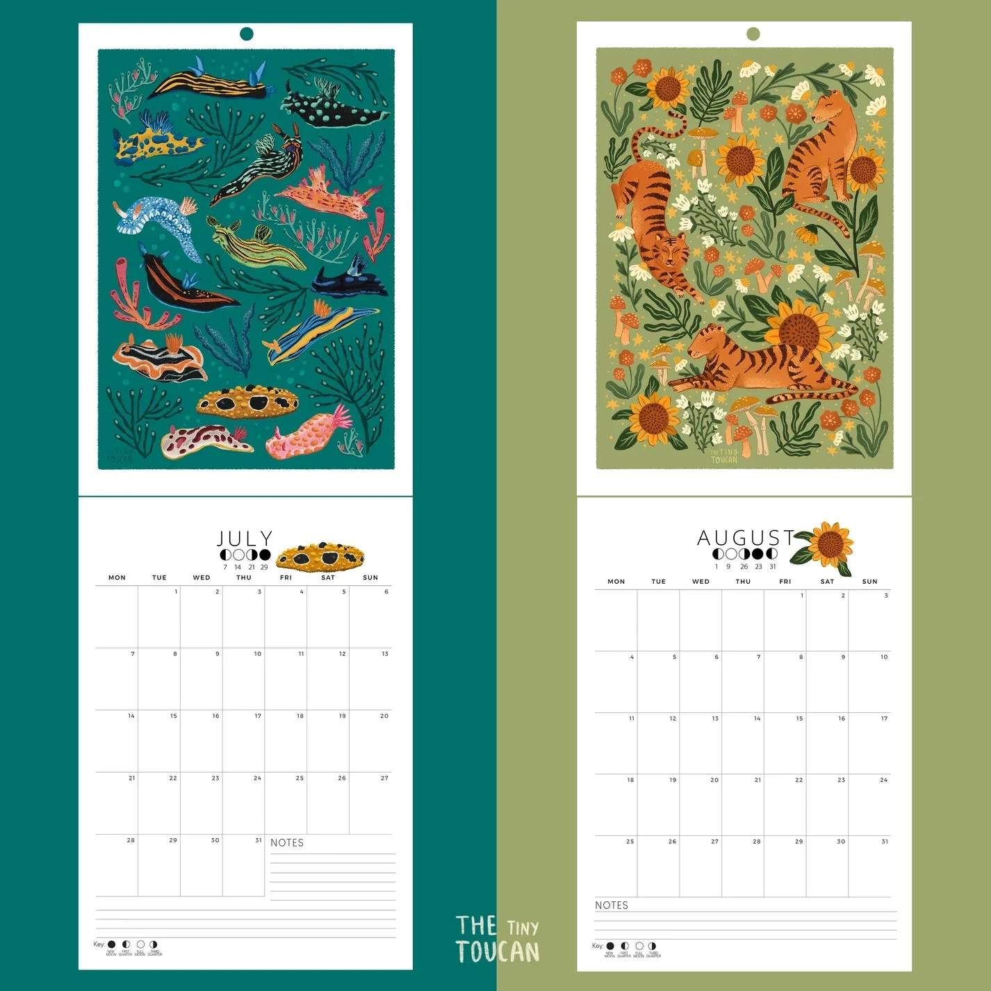 2025 Illustrated Calendar - Image 8