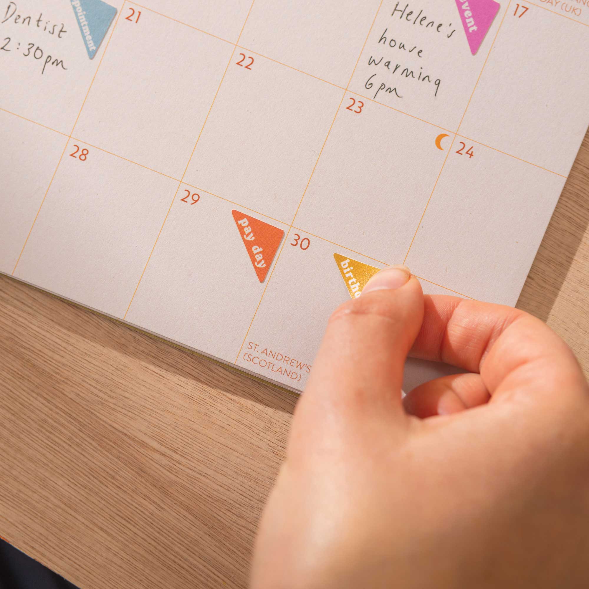 2026 Calendar | Colourburst | A4 - Image 5