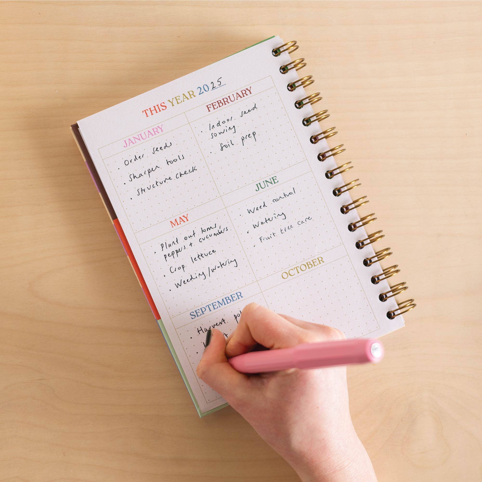 A5 In Bloom Gardeners Journal | Hardcover - Image 3