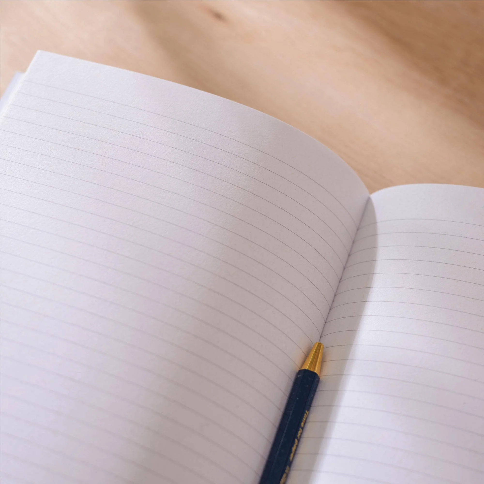 A5 Lay Flat Notebook | Chartreuse Arches | Lined - Image 2