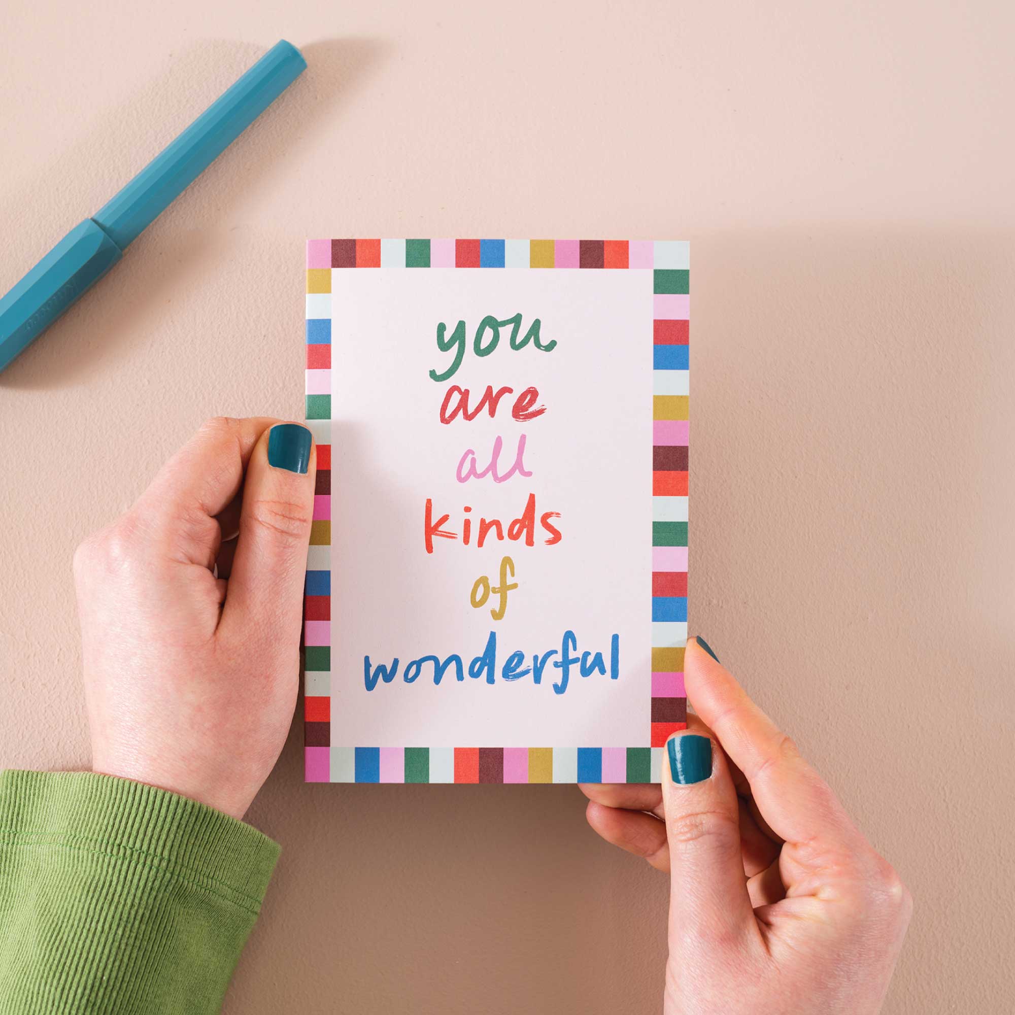 All Kinds of Wonderful Greetings Card