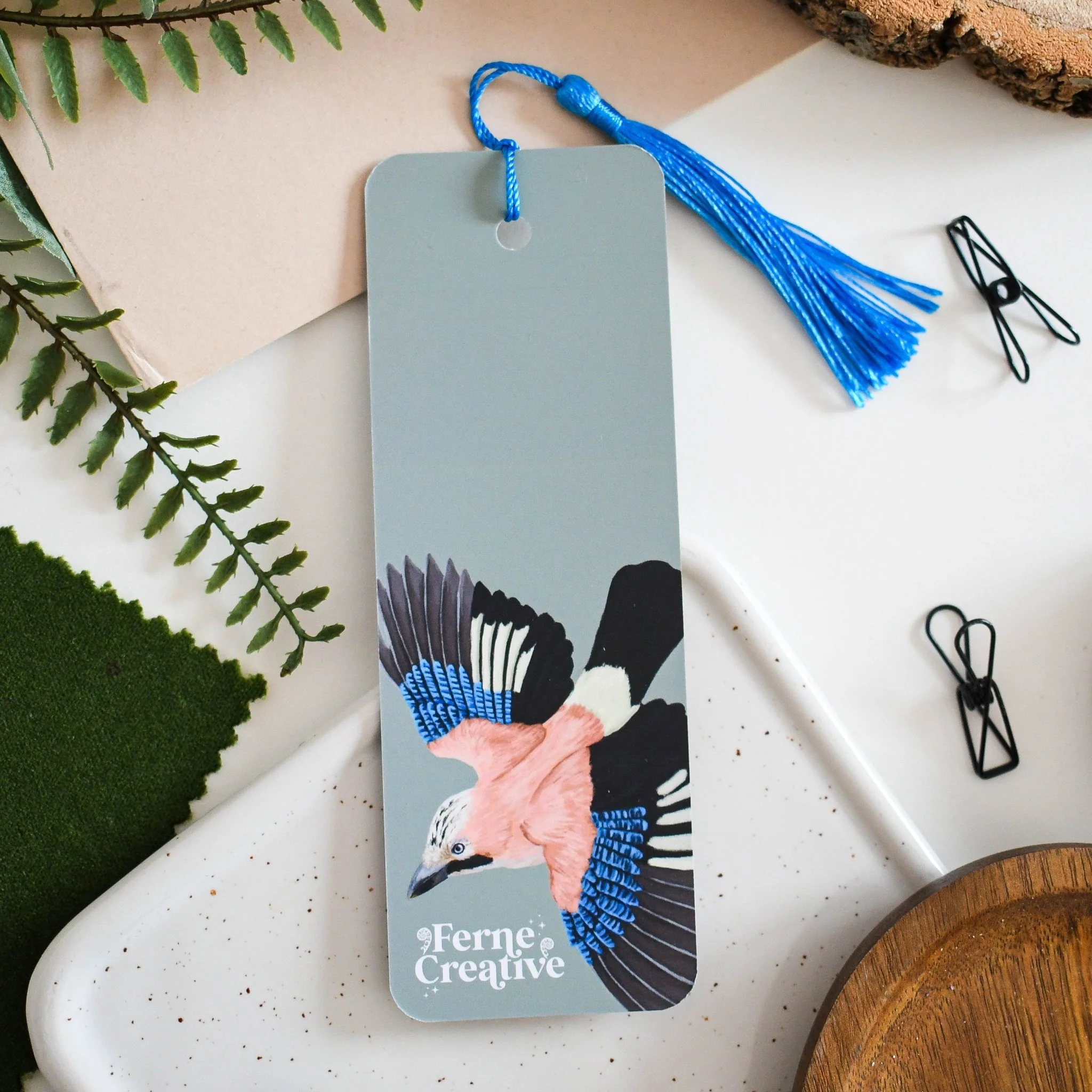 Ancient Woodland Creatures Bookmark – Illustrated by Ferne Creative - Image 3