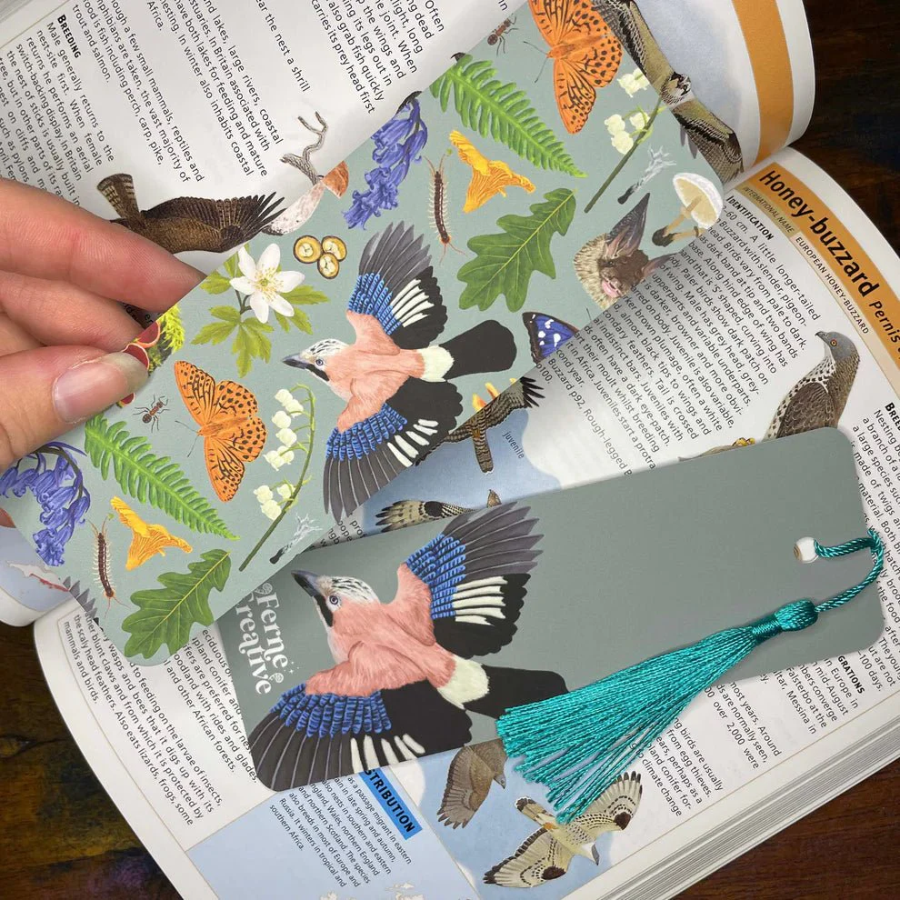 Ancient Woodland Creatures Bookmark – Illustrated by Ferne Creative - Image 5