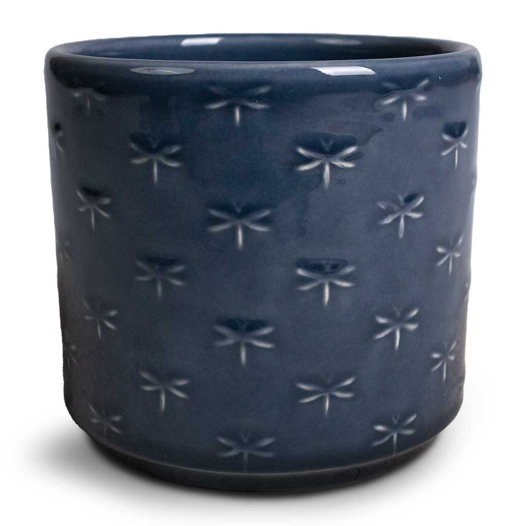 Arley Blue Dragonfly Planter