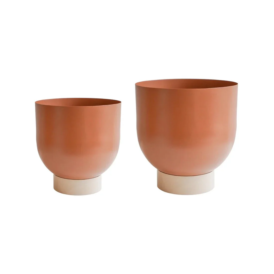 Austin Dual Colour Metal Planters - Image 4