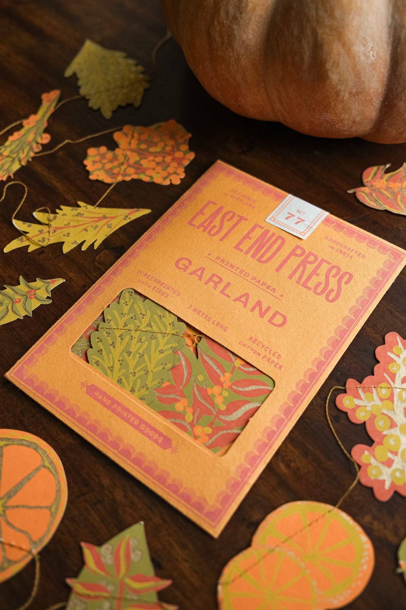 Autumn Blooms Sewn Garland - Image 11