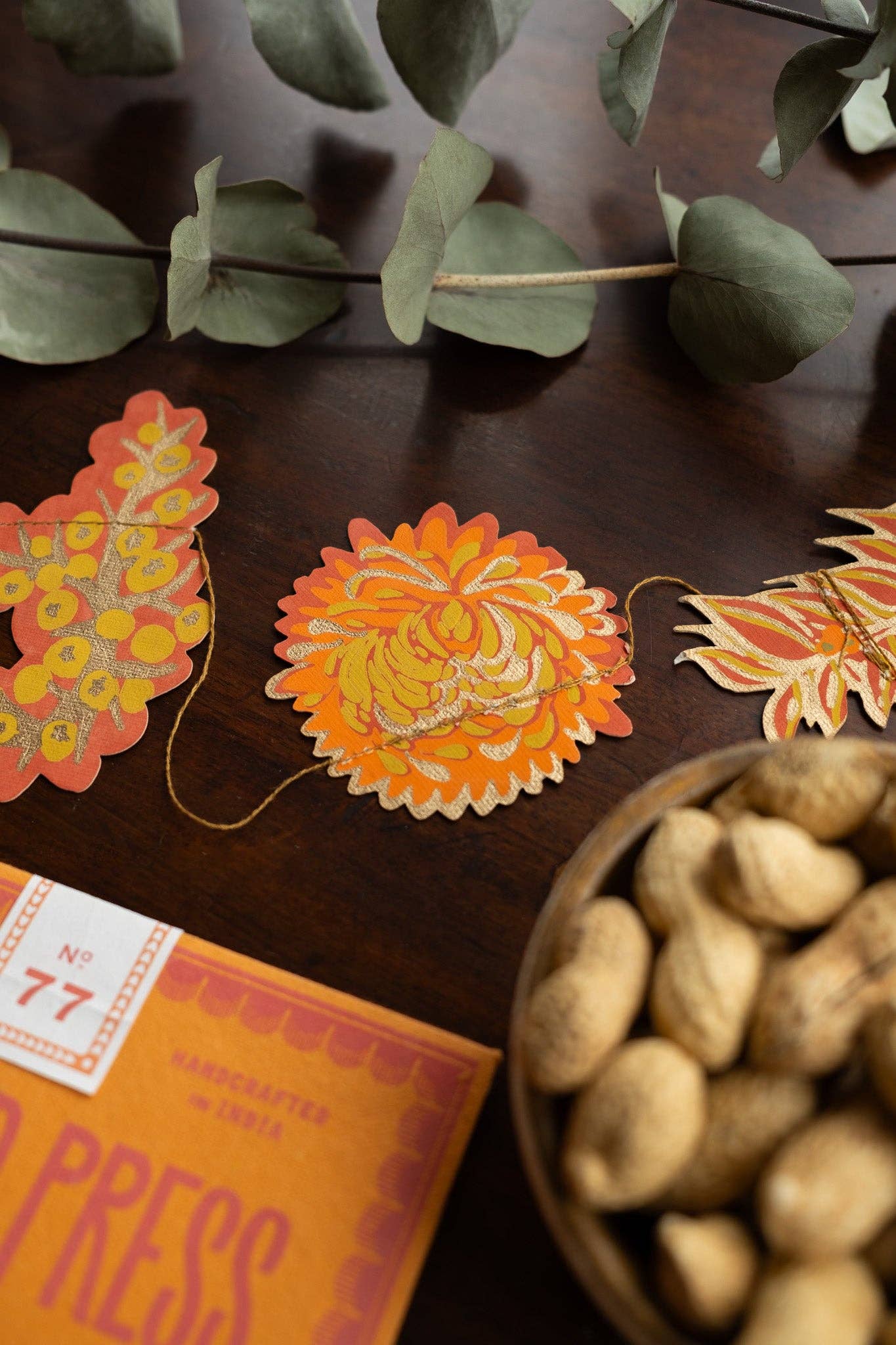 Autumn Blooms Sewn Garland - Image 5