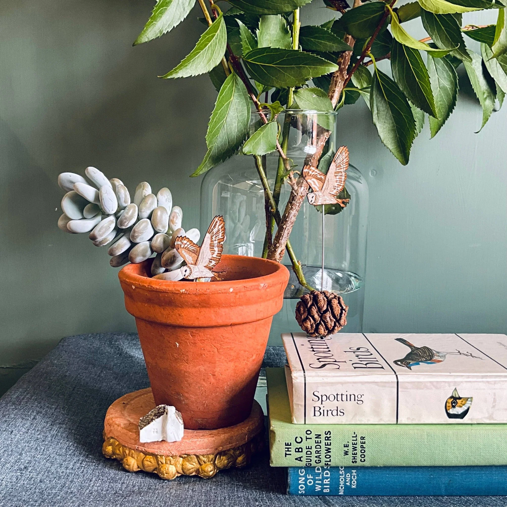 Barn Owl Plant Pot Companions - Image 4