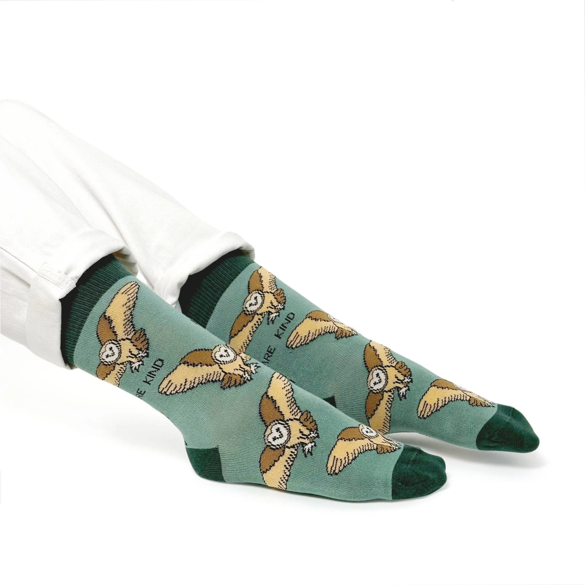 Barn Owl Bamboo Socks - Image 5