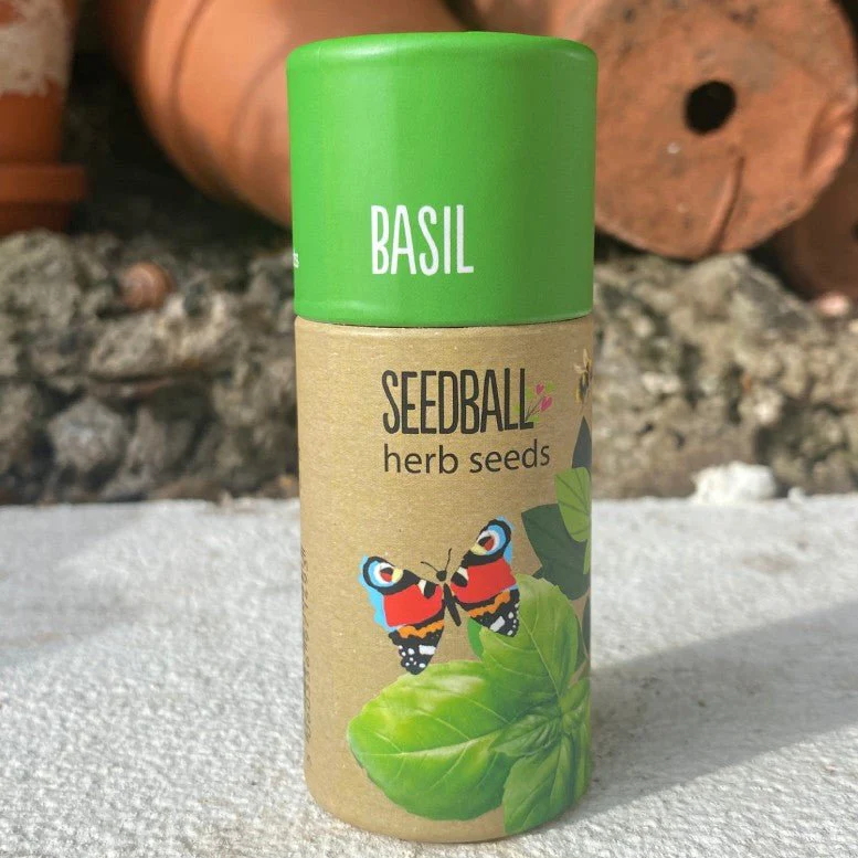 Basil Herb Garden Seedball Tubes - Image 3