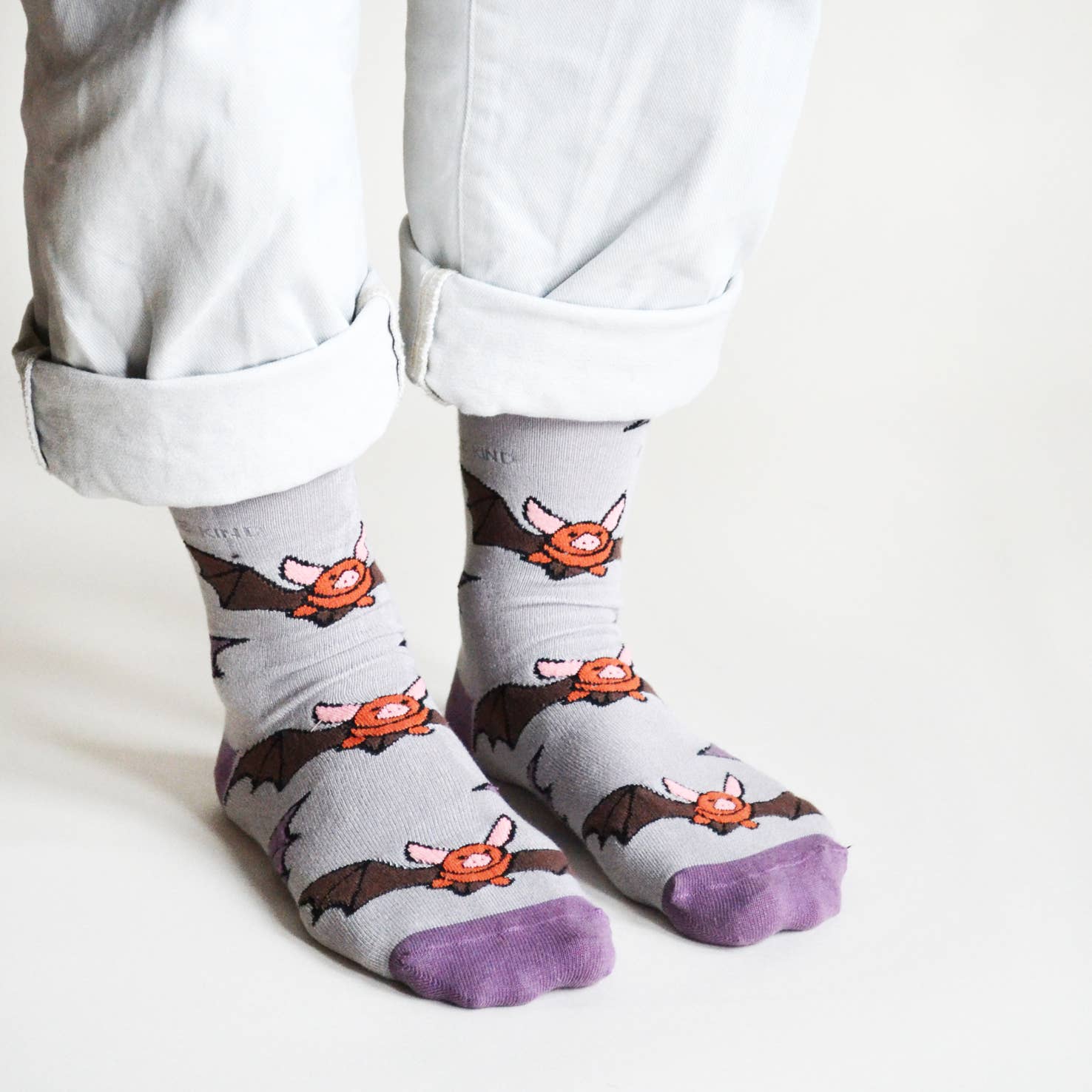 Bat Bamboo Socks - Image 6