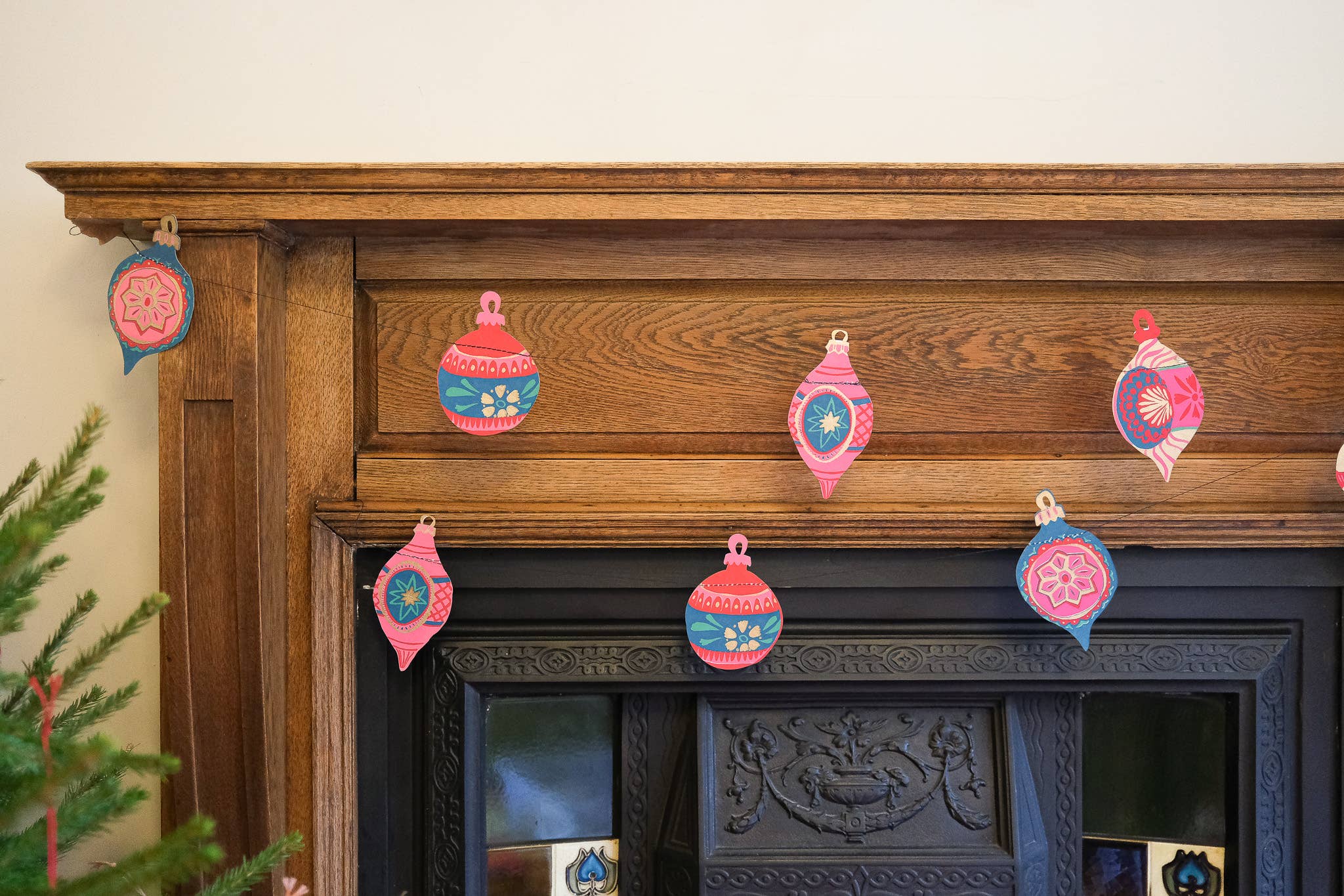 Baubles Sewn Garland - Image 11