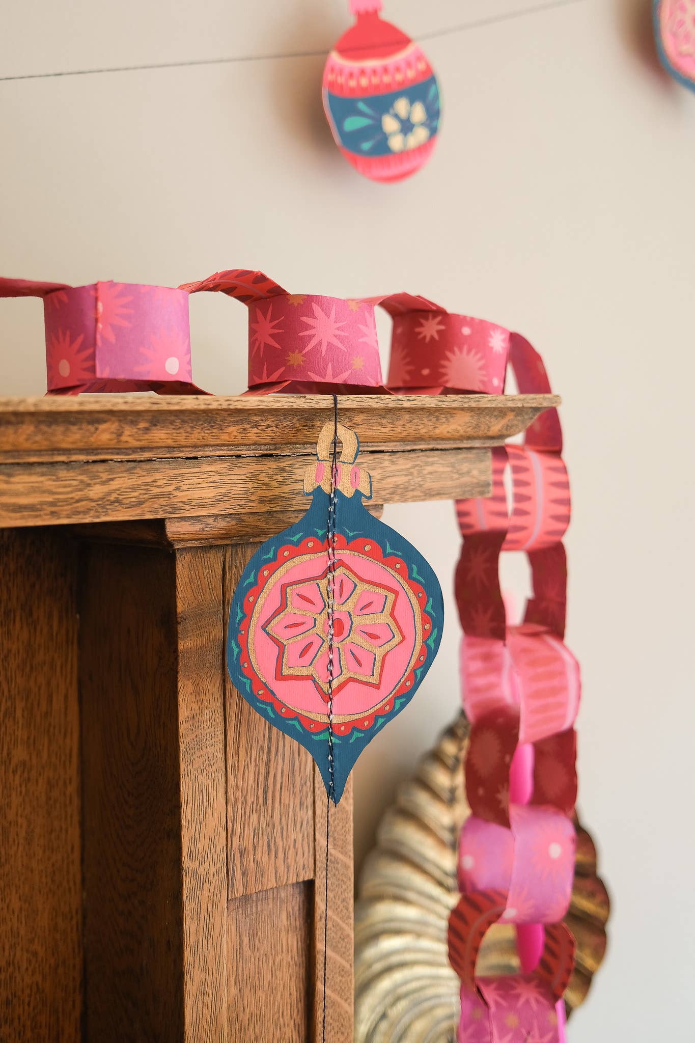 Baubles Sewn Garland - Image 6