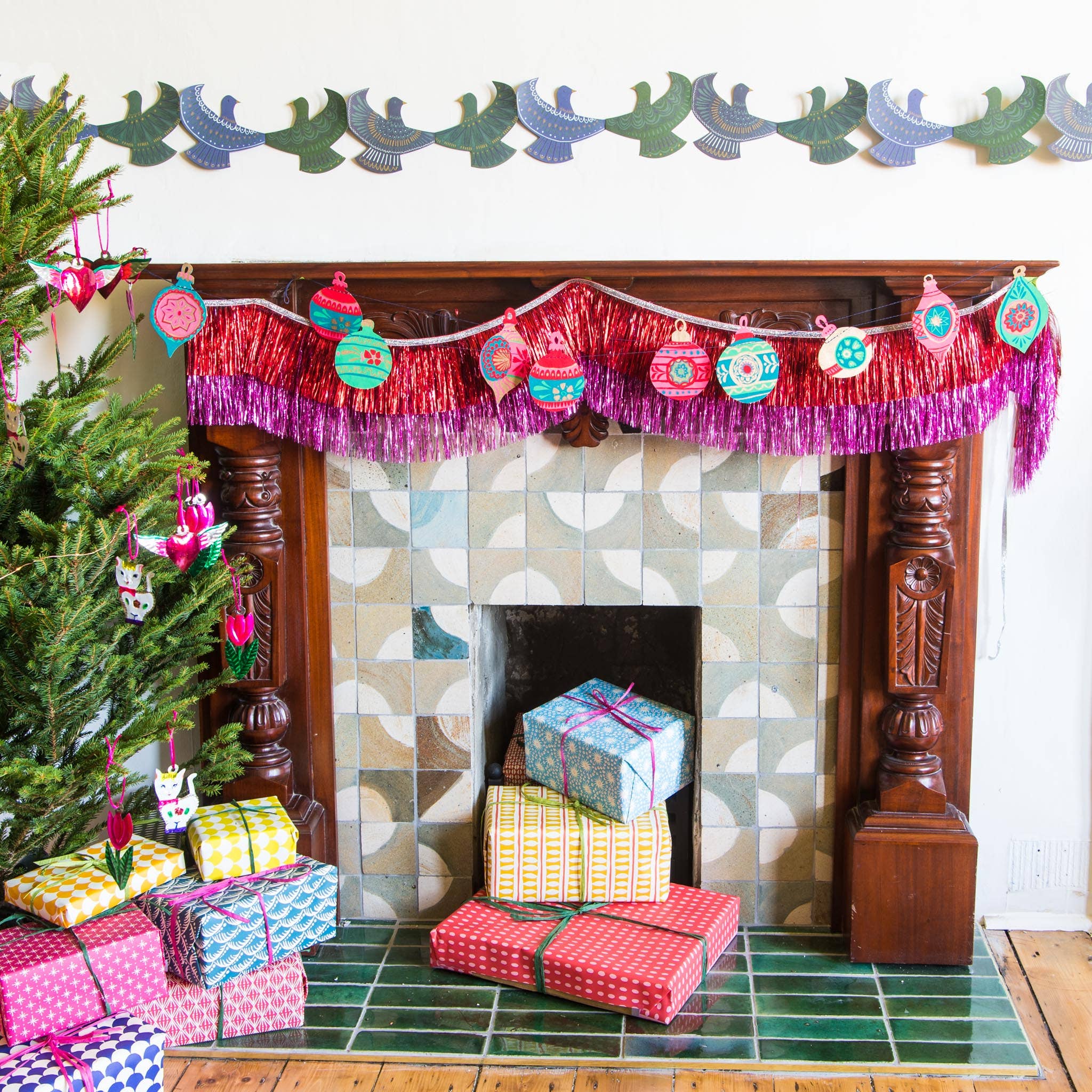 Baubles Sewn Garland - Image 9