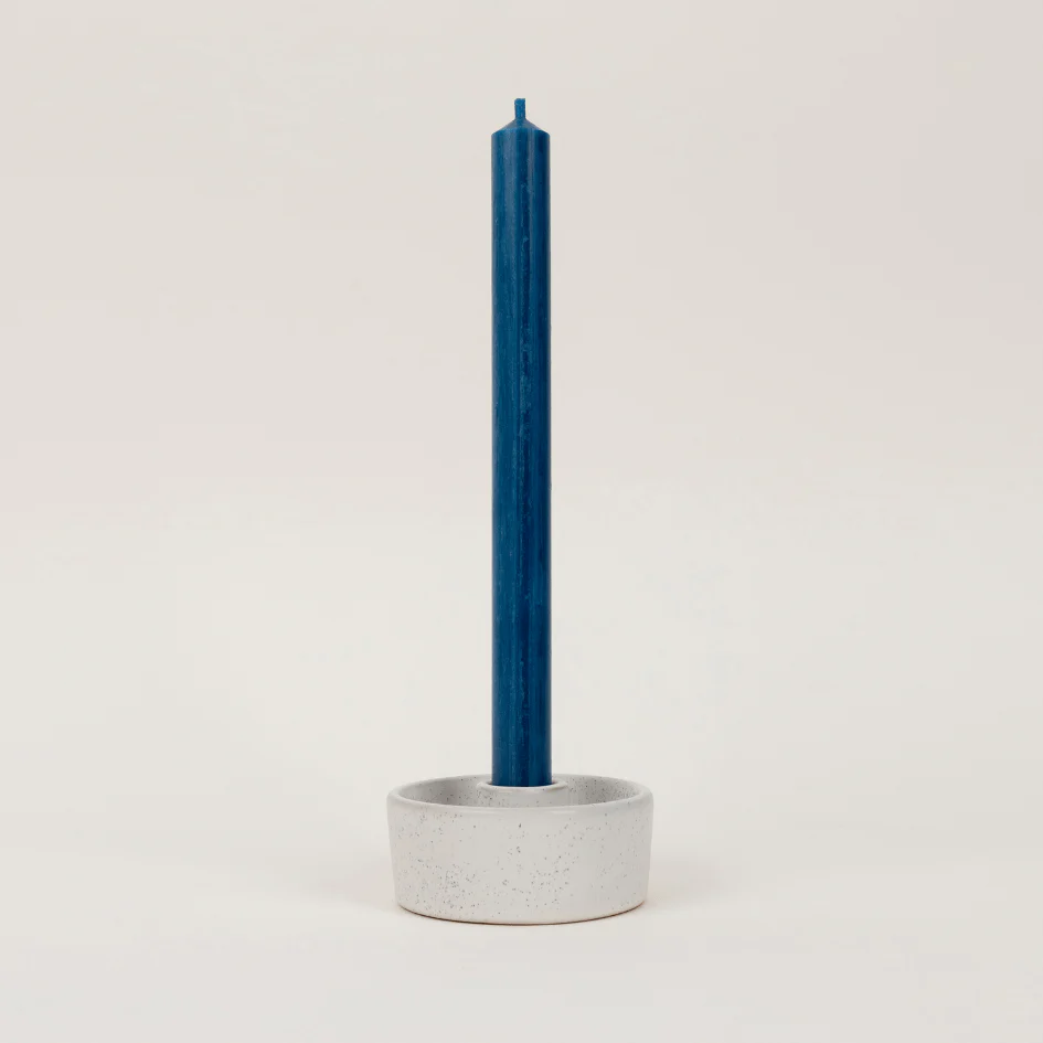 Bedruthan Blue - St Eval Church Dinner Candle - Image 3