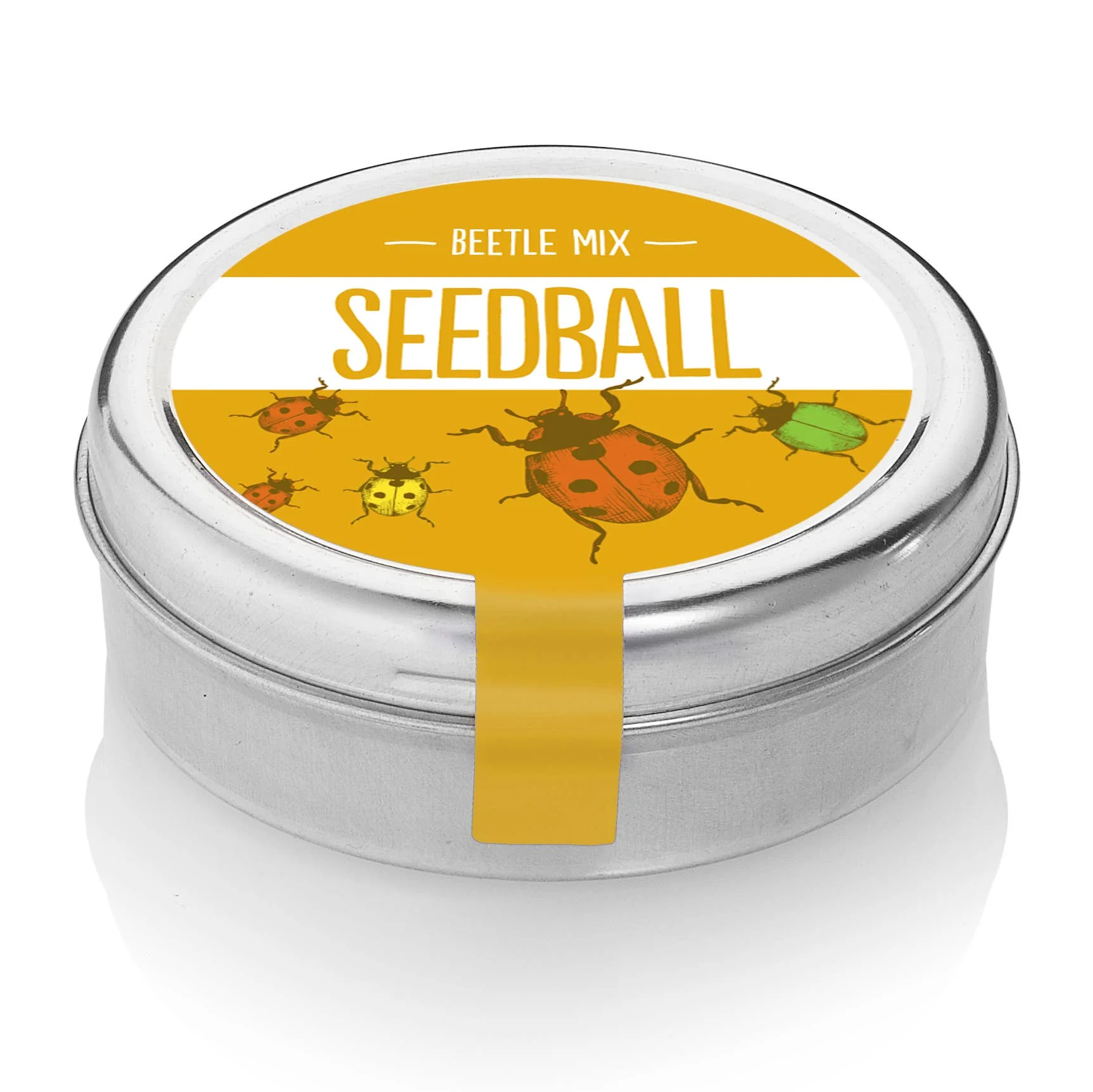 Beetle Mix Seedball Tin
