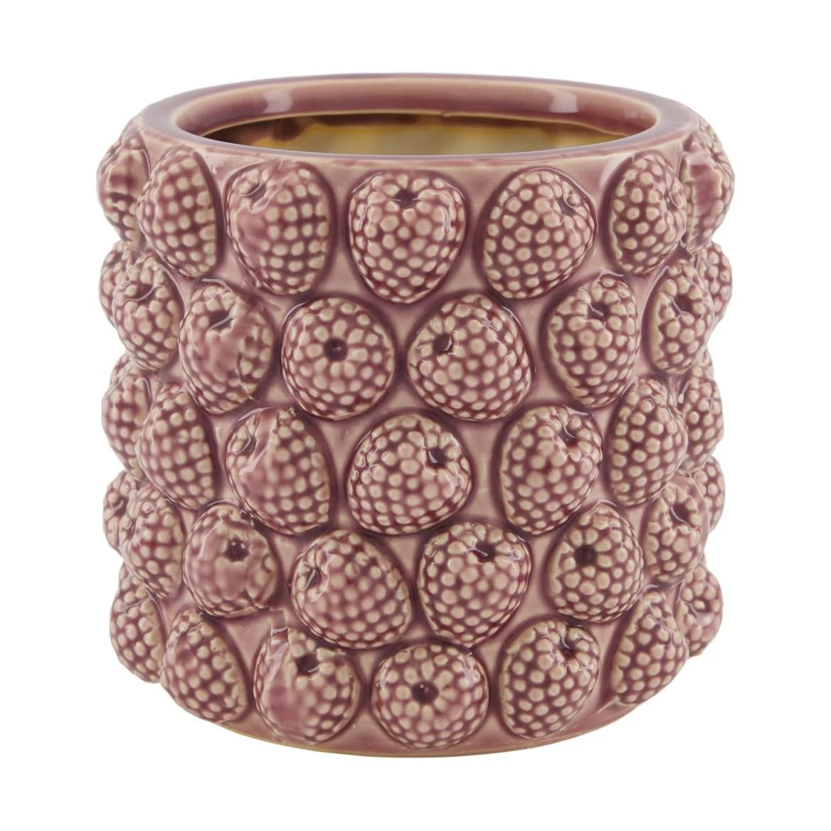 Berry Ceramic Pot – Purple