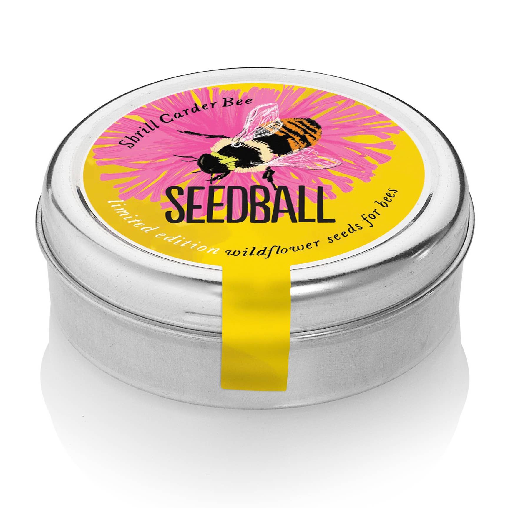 Great Yellow Bumblebee Wildflower Tin - Image 4