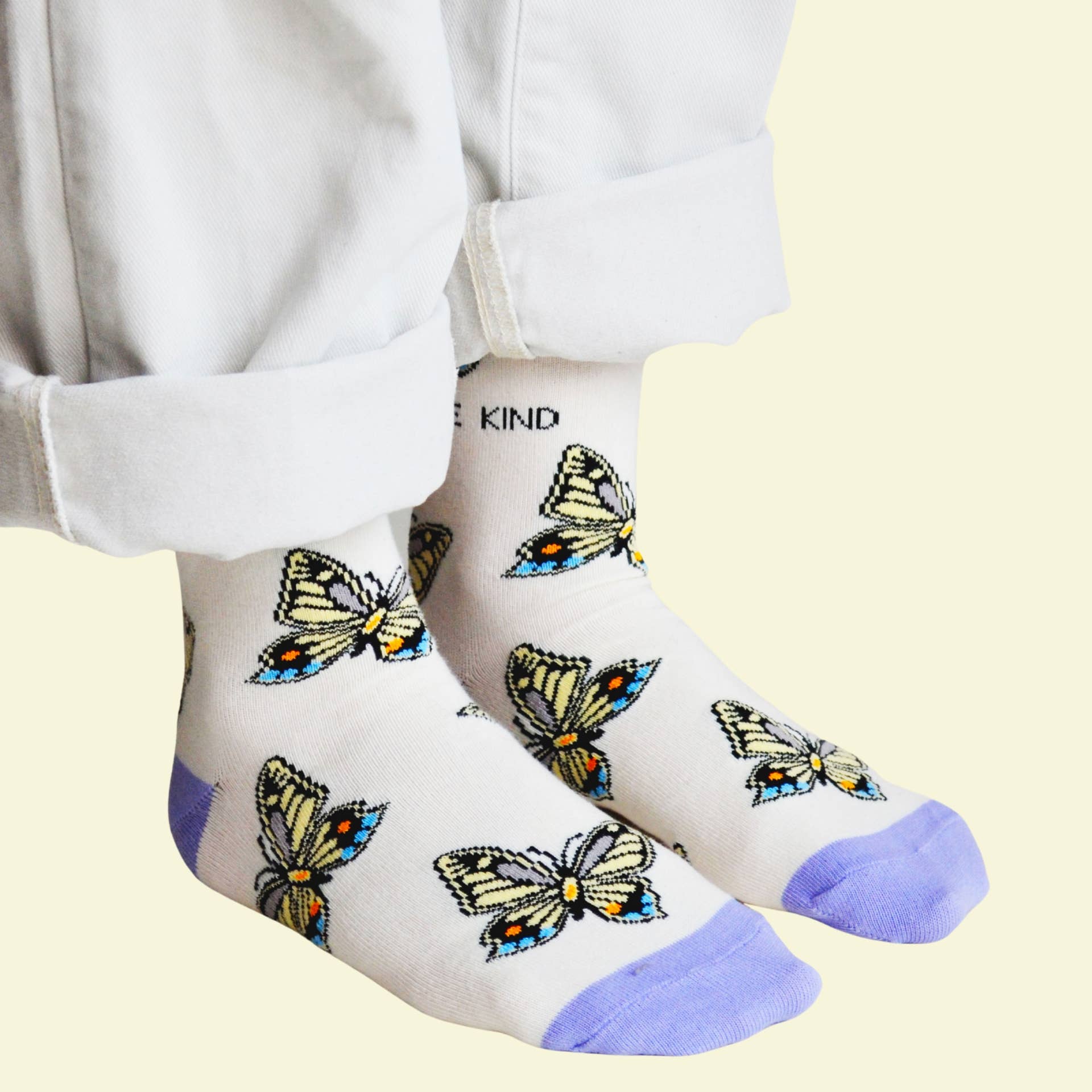 Butterfly Bamboo Socks - Image 6