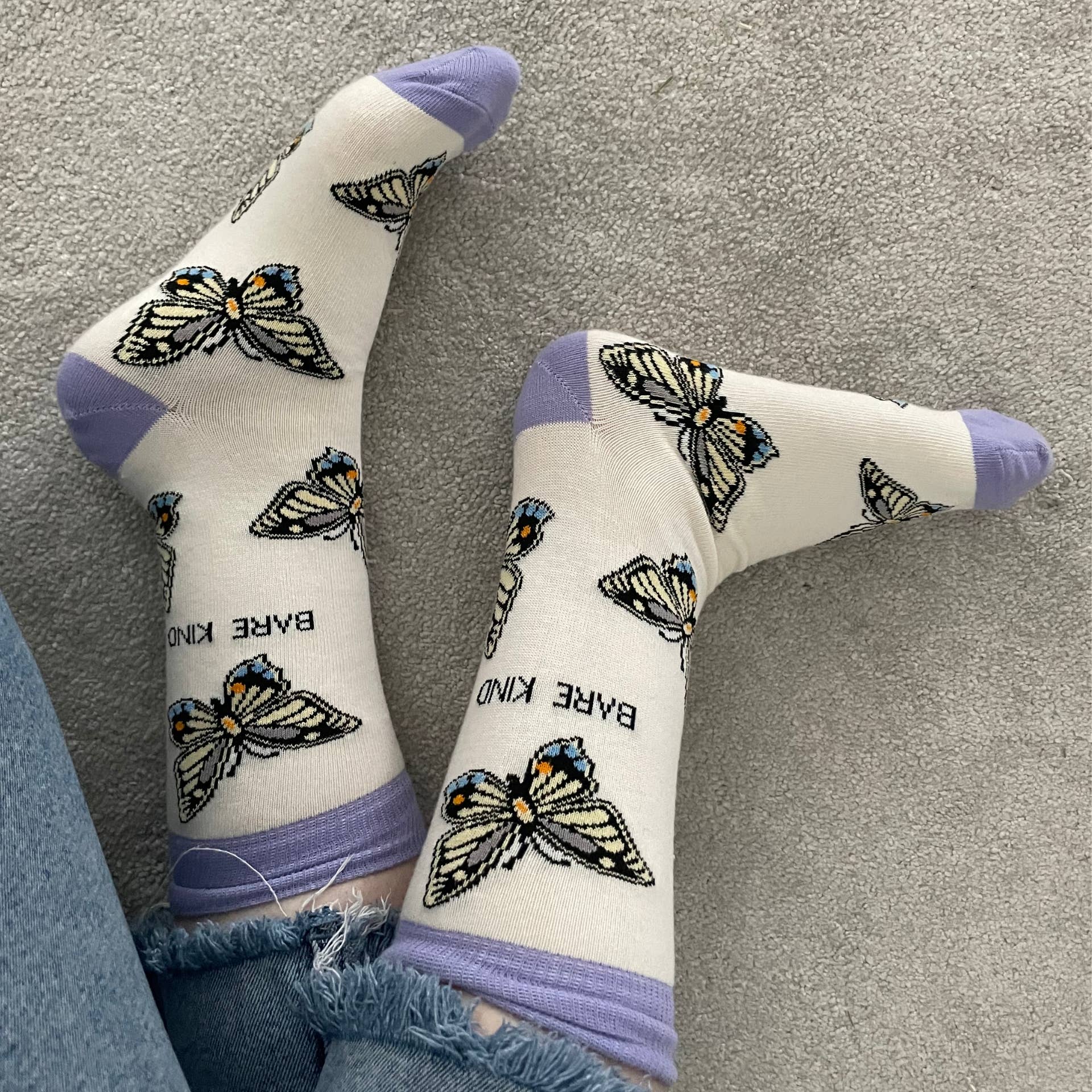 Butterfly Bamboo Socks - Image 9