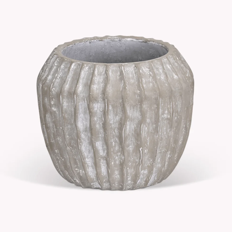 Cassington Linear Pot in Grey