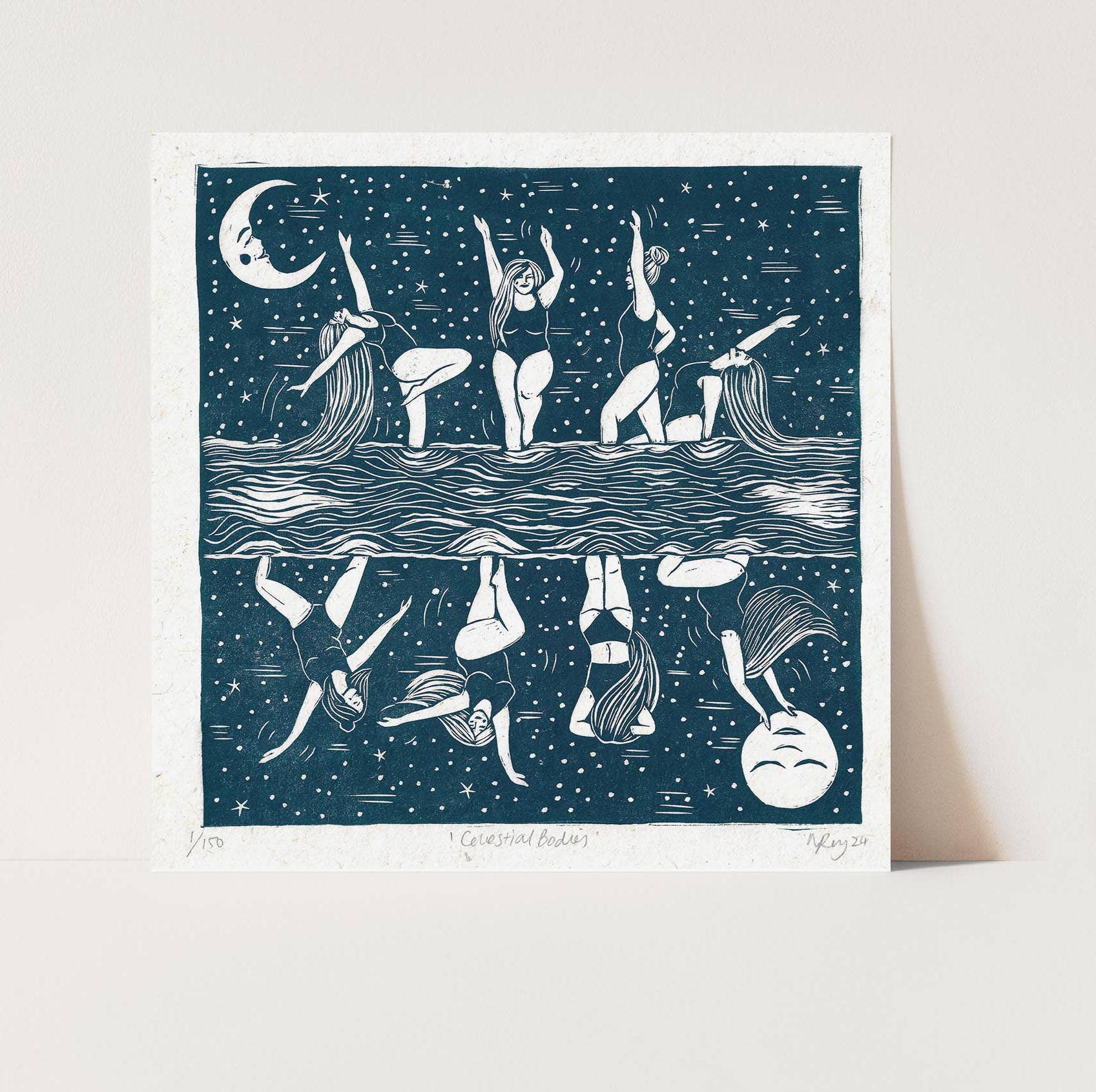 Celestial Bodies Greetings Card - Image 2