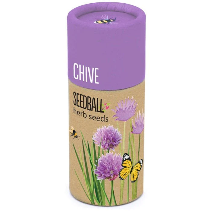 Chive Herb Garden Seedball Tubes