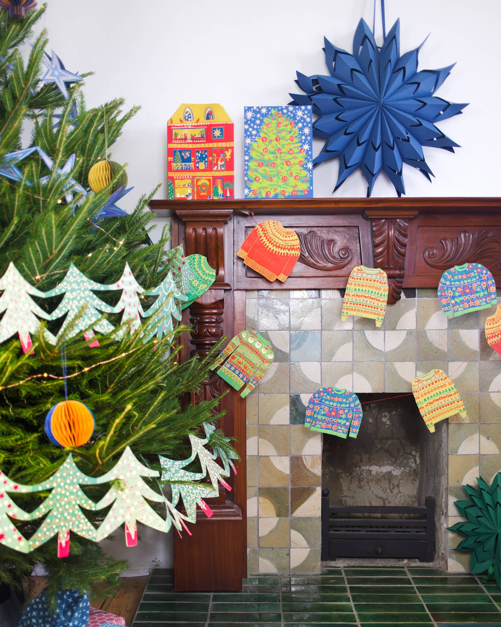 Christmas Jumpers Sewn Garland - Image 11