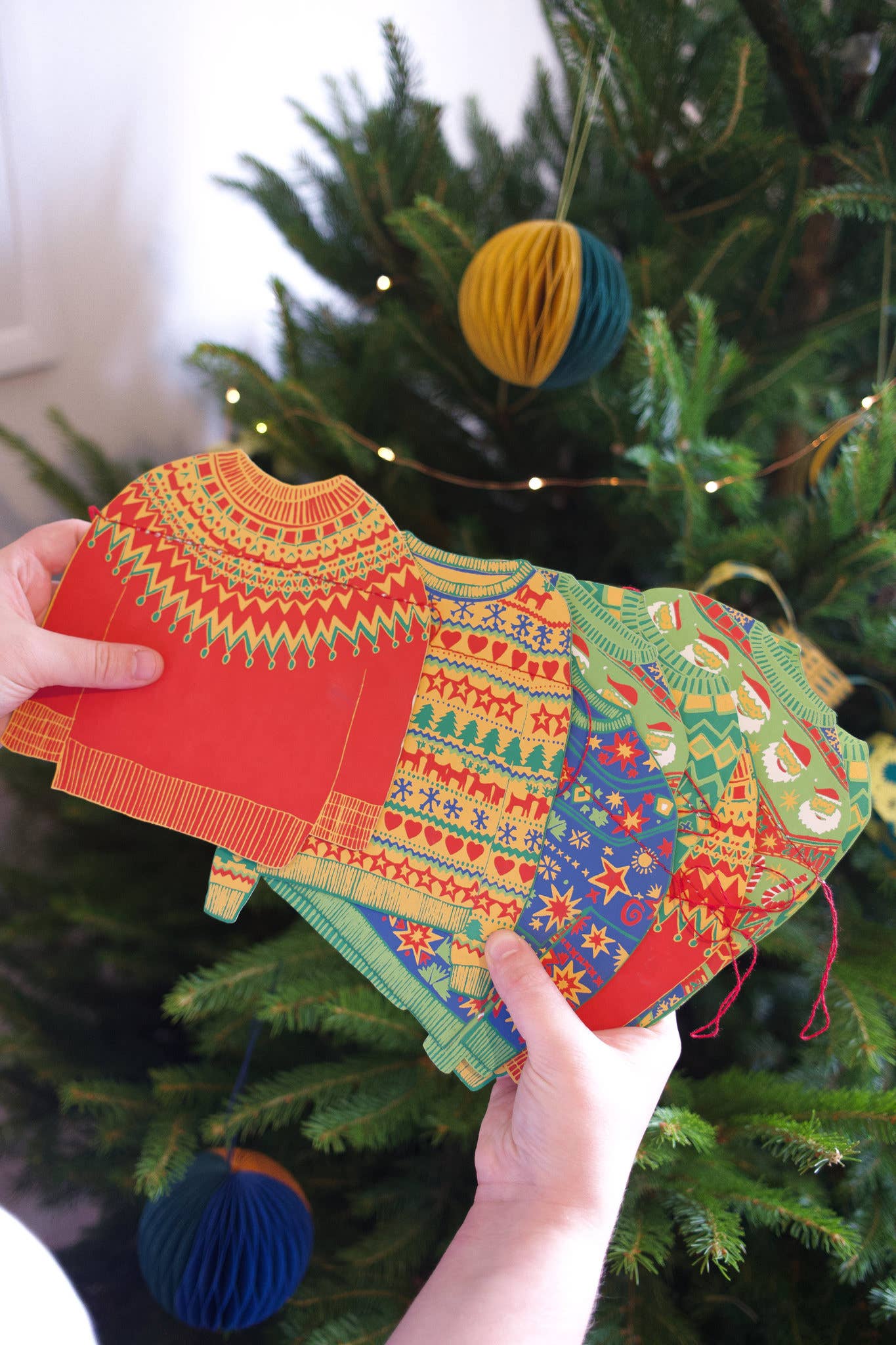 Christmas Jumpers Sewn Garland - Image 6
