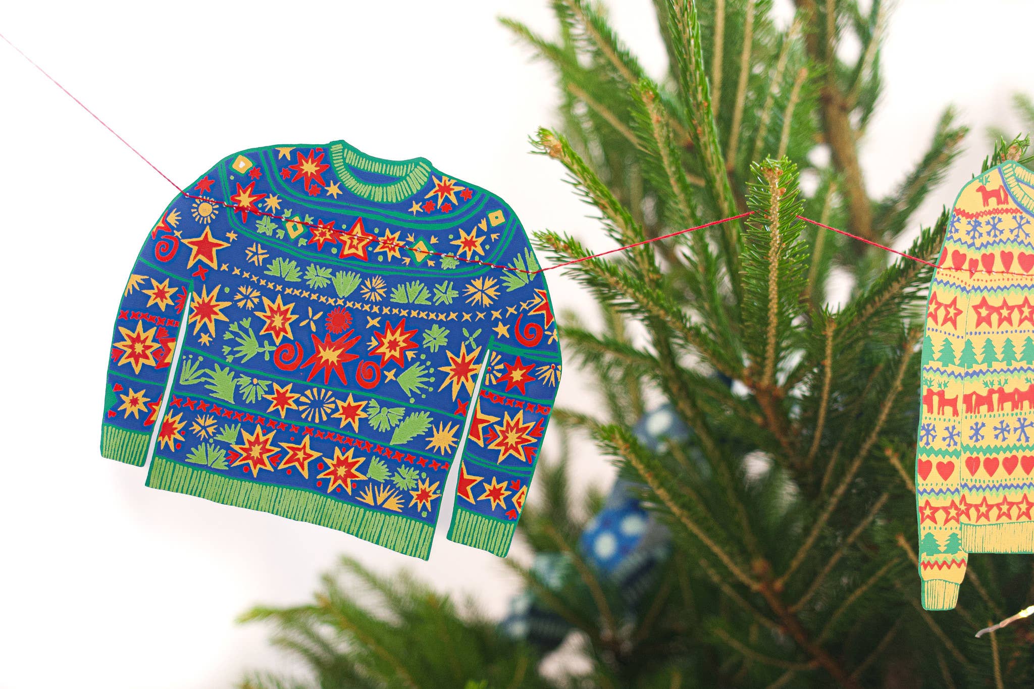 Christmas Jumpers Sewn Garland - Image 9