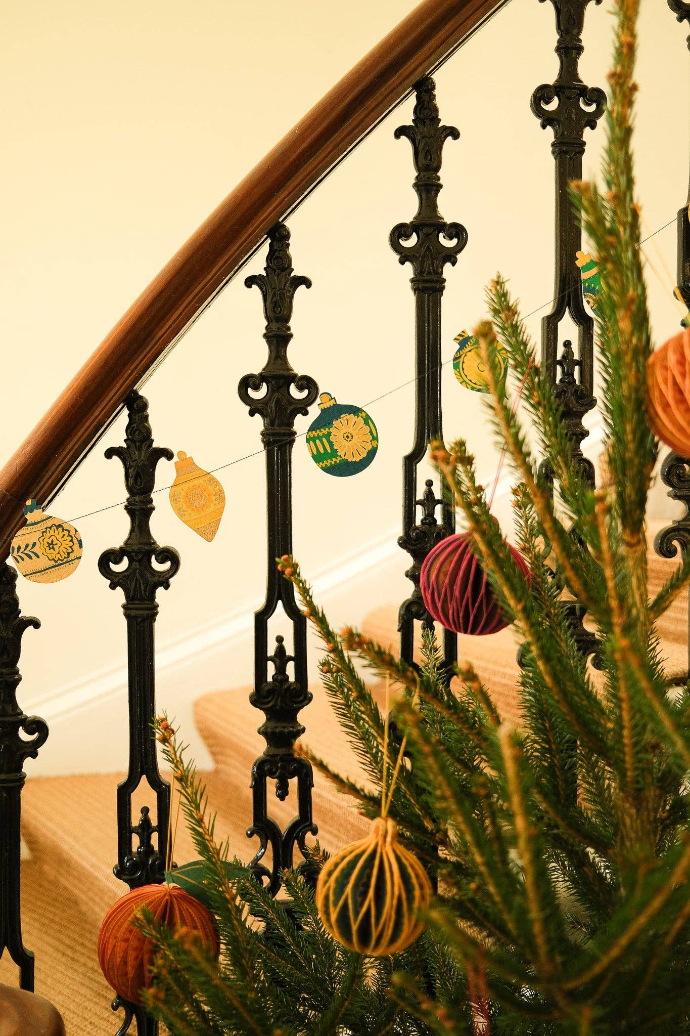 Christmas Ornaments Sewn Garland - Image 15