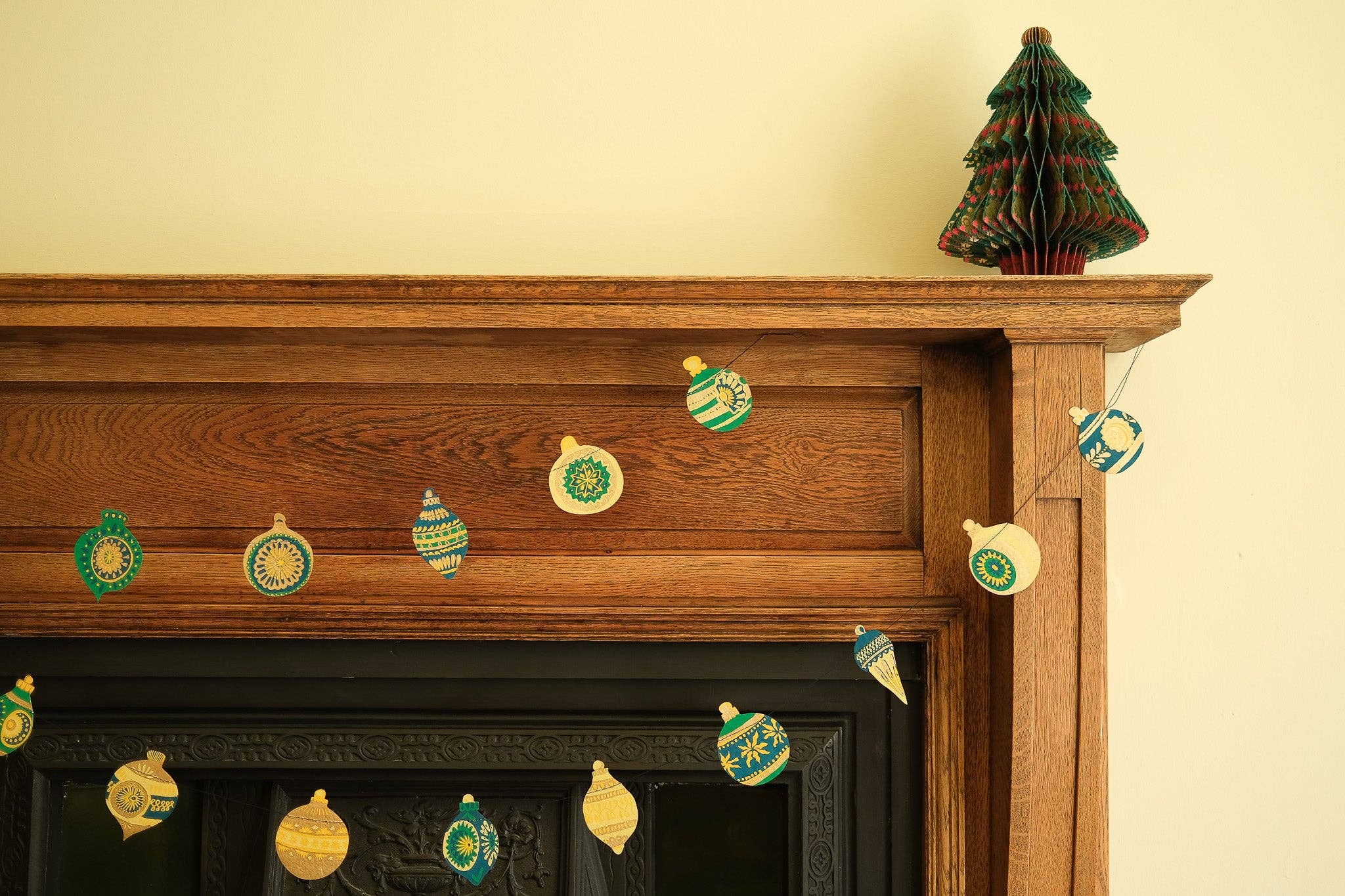Christmas Ornaments Sewn Garland - Image 17