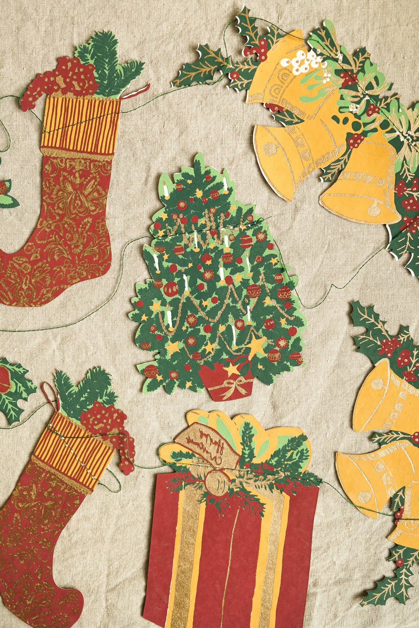 Christmas Sewn Garland - Image 5