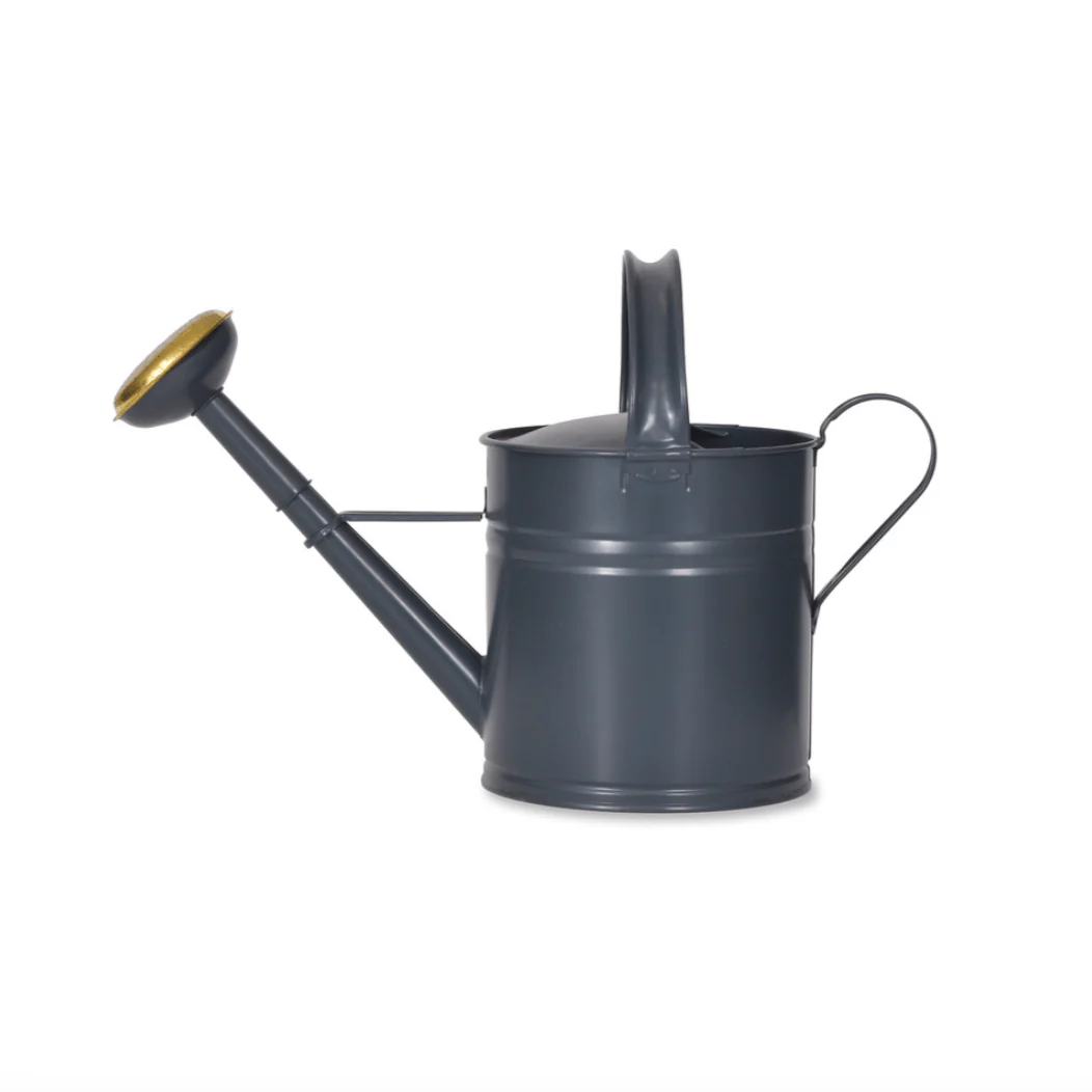 Classic Carbon Black 5L Steel Watering Can - Image 2