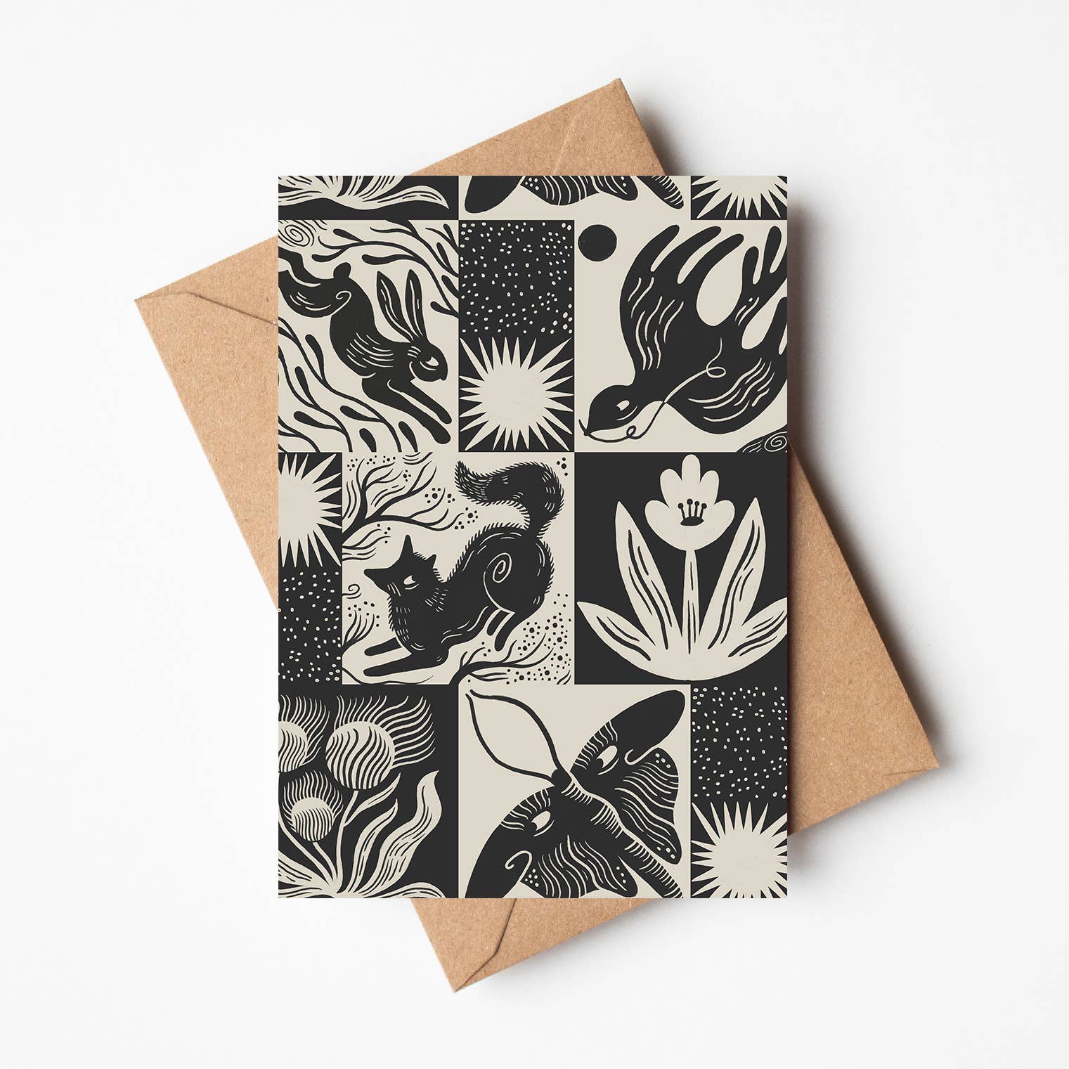 'Countryside' Greetings Card