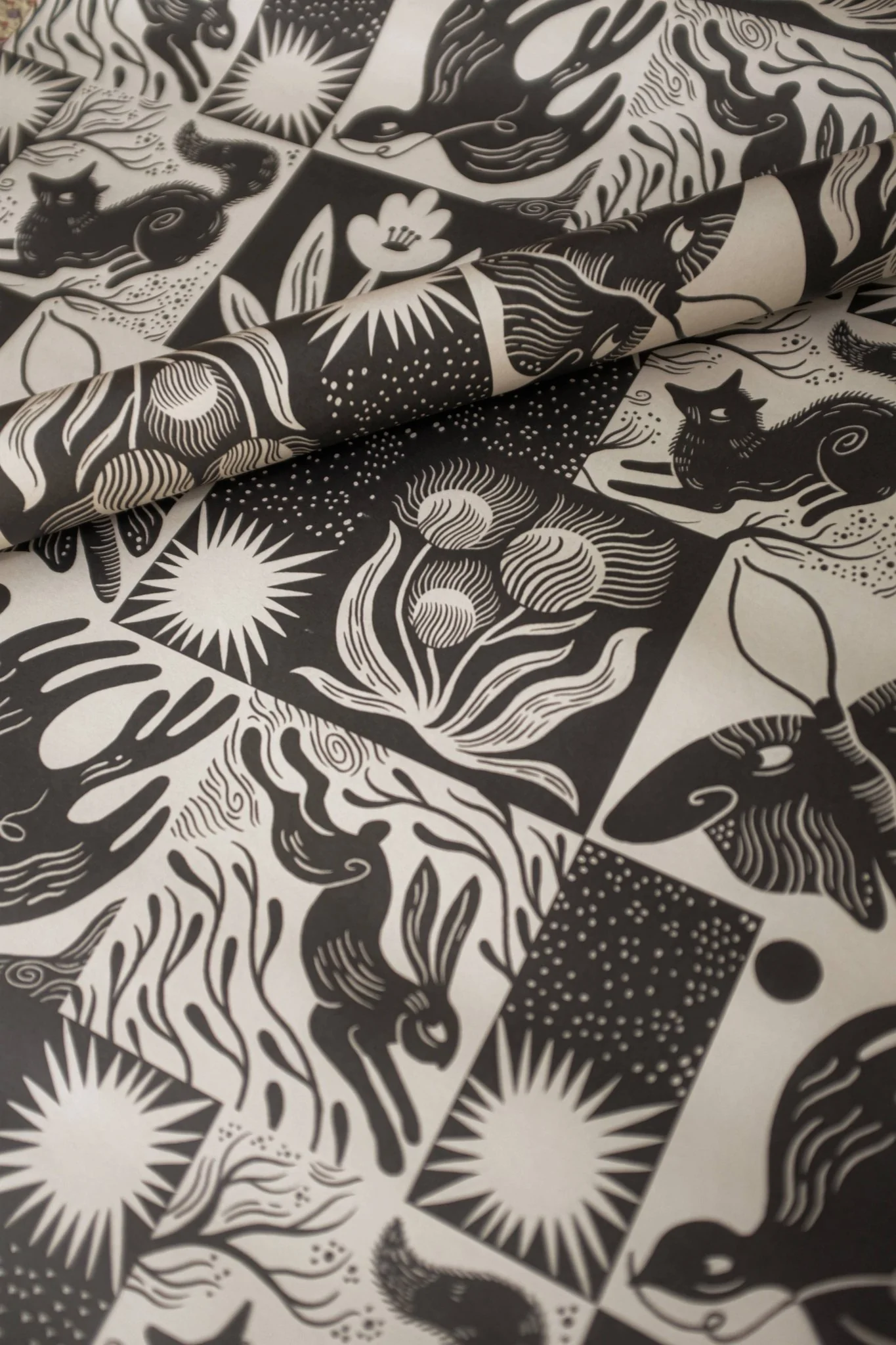'Countryside' Nature-Themed Gift Wrap - Image 2