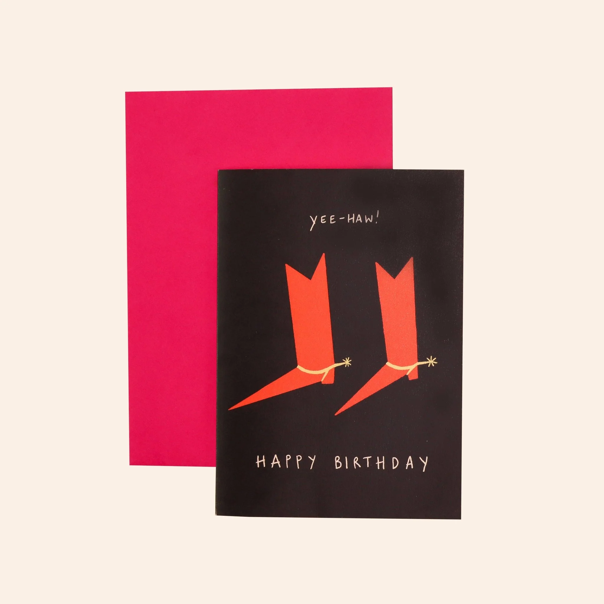Cowboy Boots Birthday Card | Cowgirl Card | Happy Birthday | A6 Greetings Card - Image 3