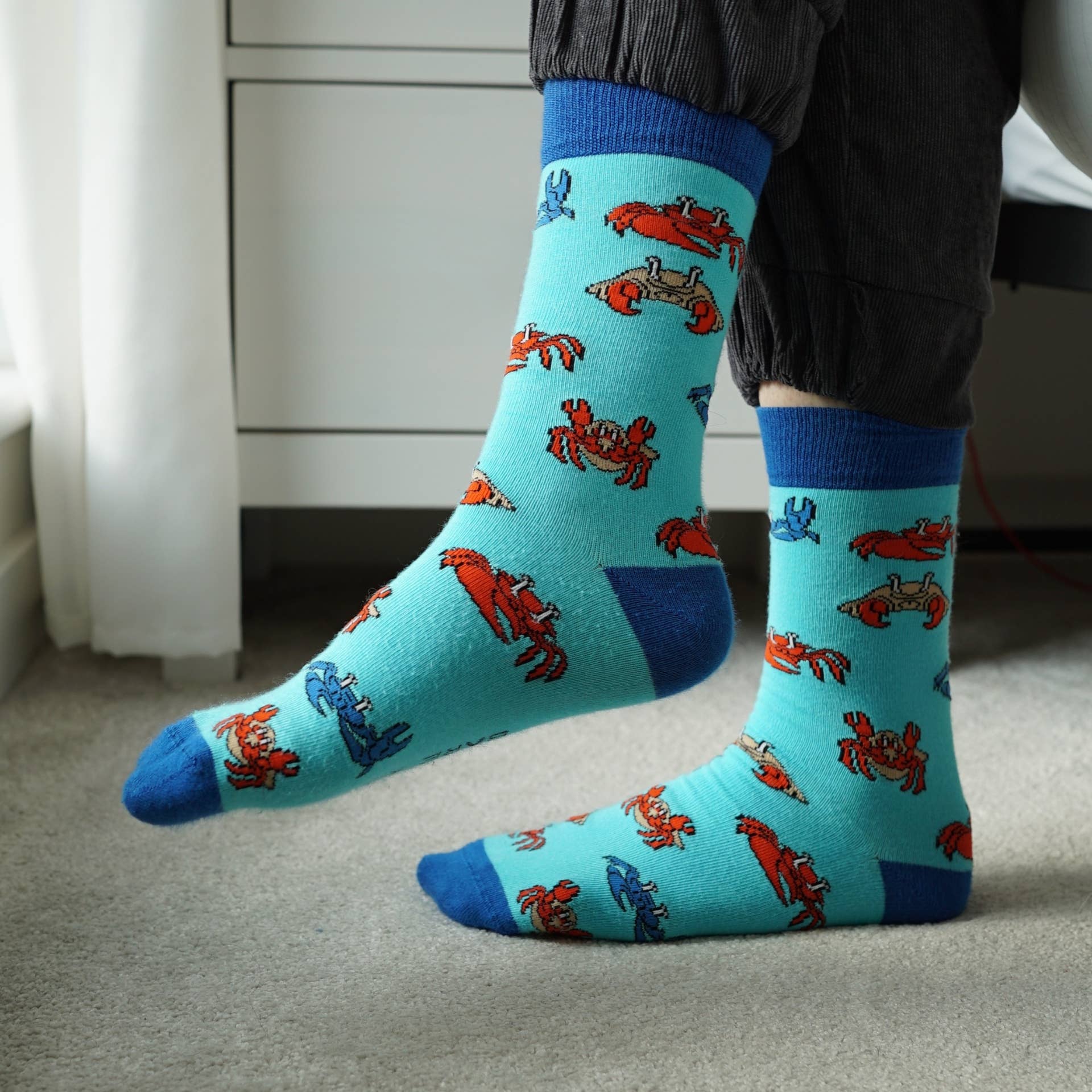 Crab Bamboo Socks - Image 6