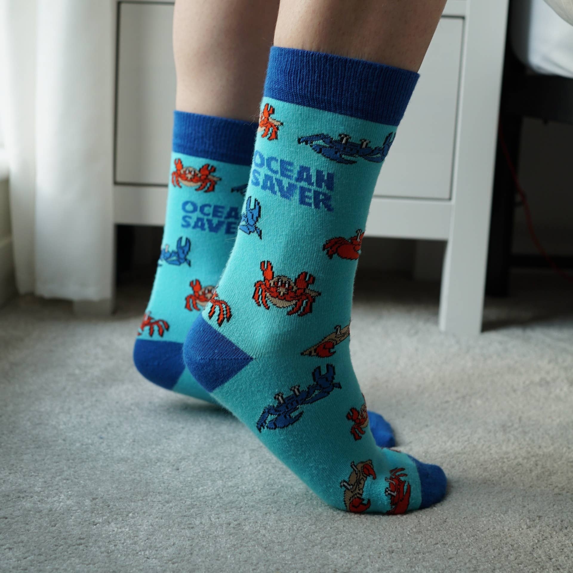Crab Bamboo Socks - Image 7