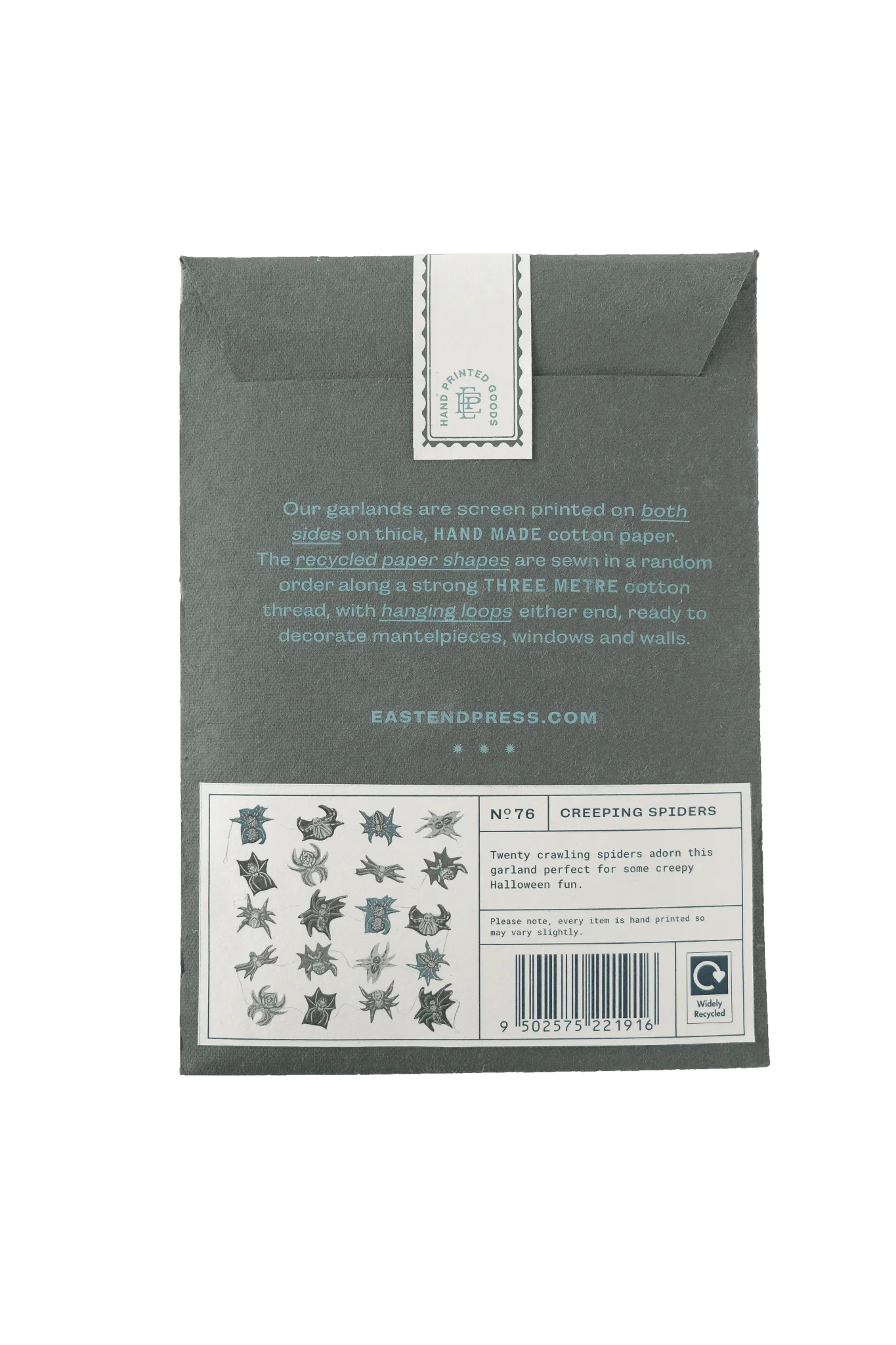 Creeping Spider Sewn Garland - Image 19