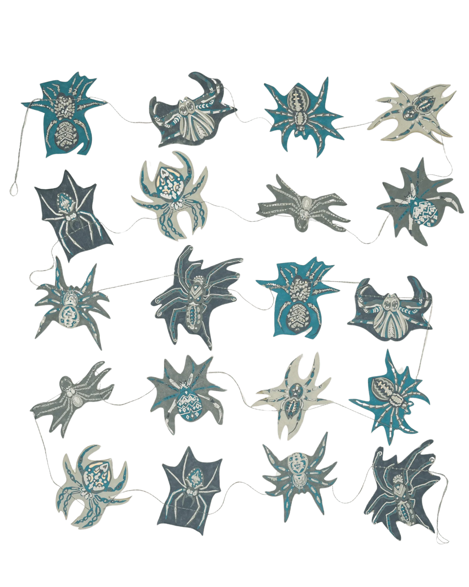 Creeping Spider Sewn Garland - Image 2