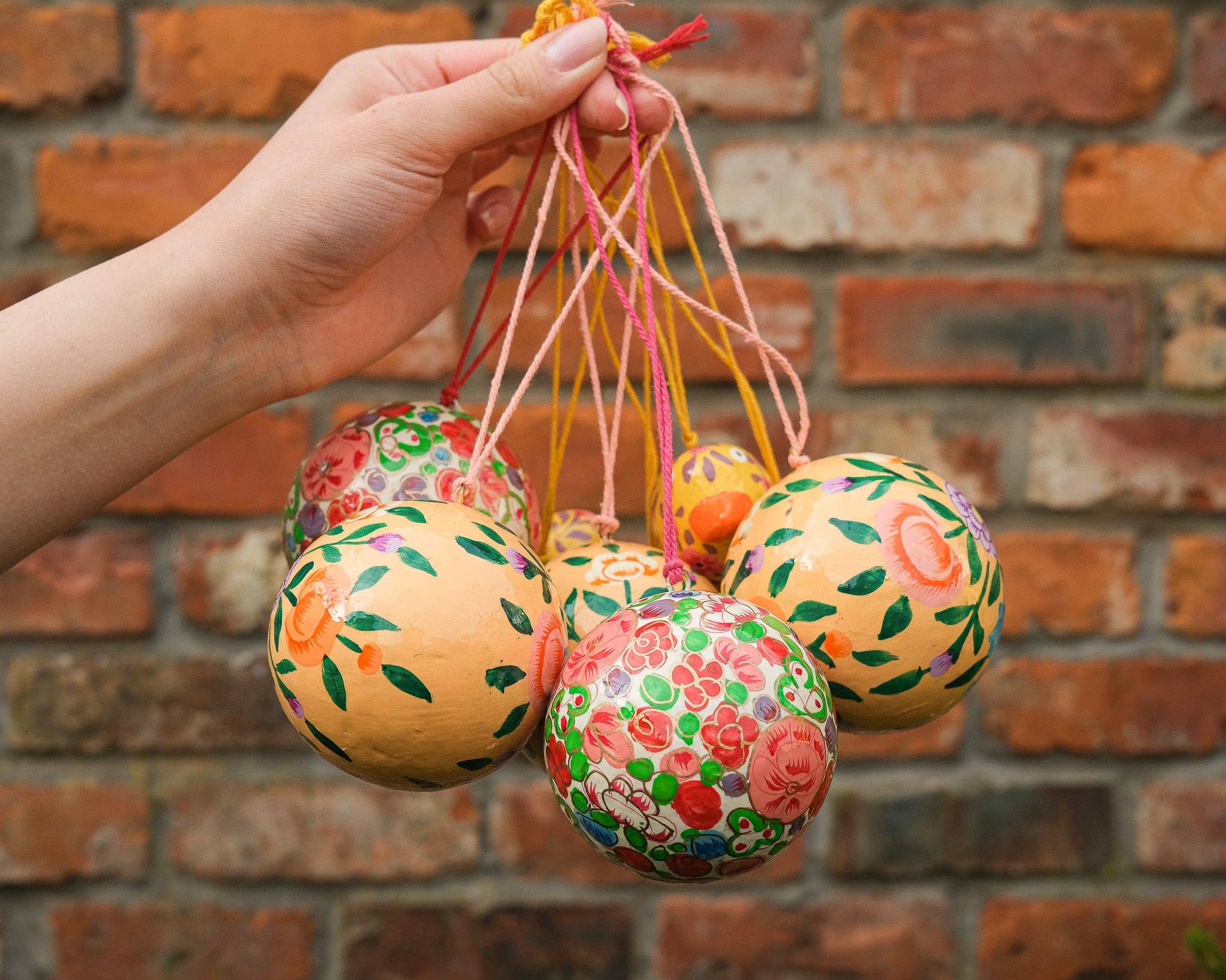 Crimson Flowers Bauble - Image 10