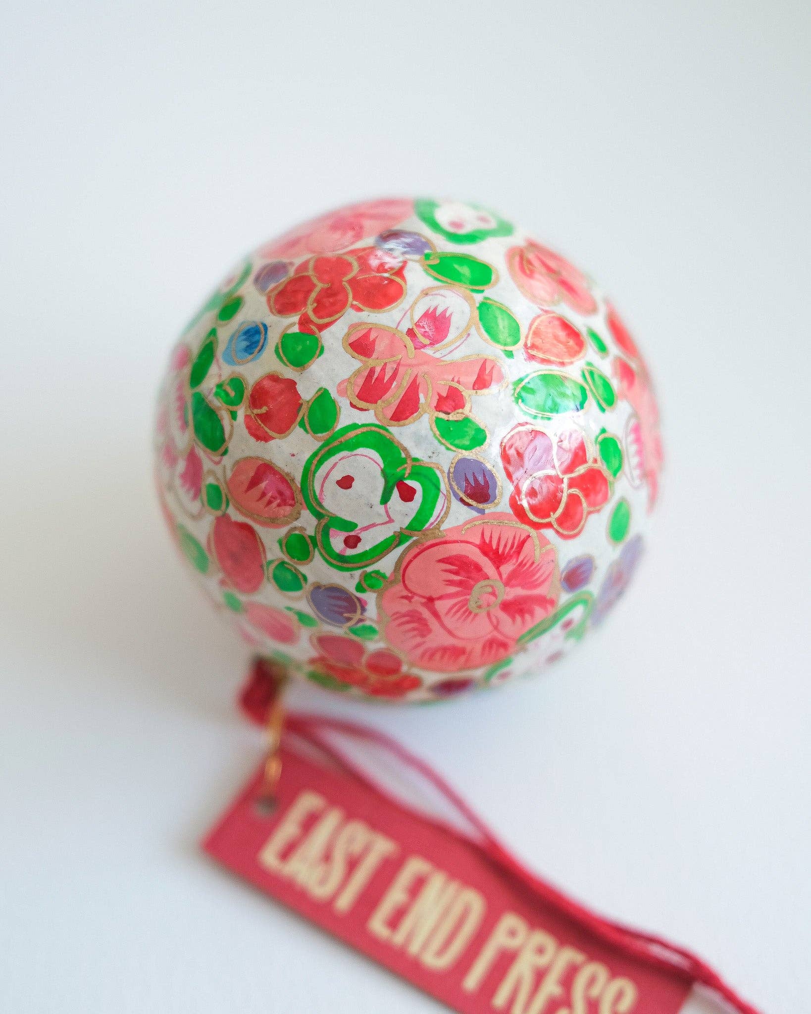 Crimson Flowers Bauble - Image 3