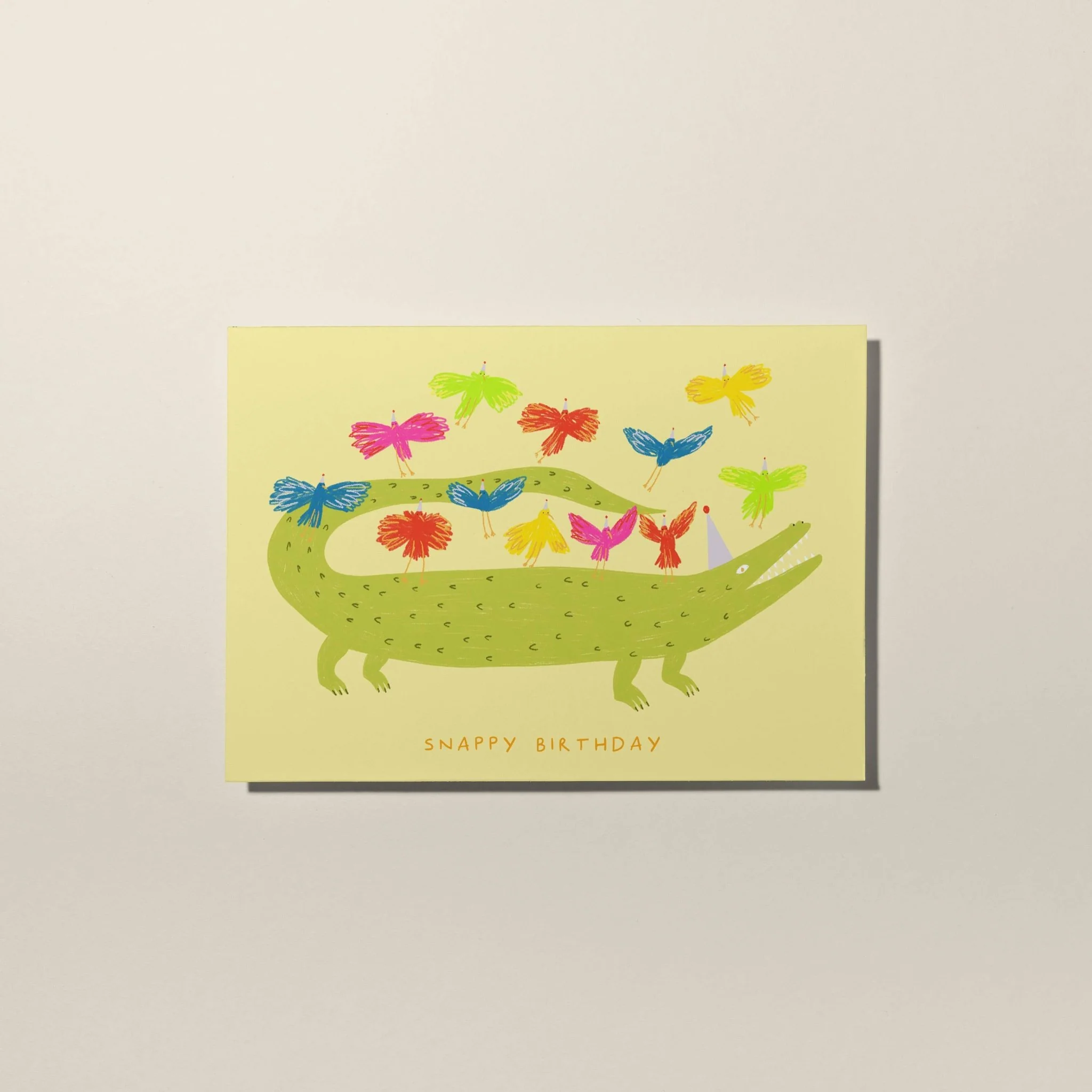 Crocodile Snappy Birthday Card | Animal Kids Birthday Greetings Card - Image 2