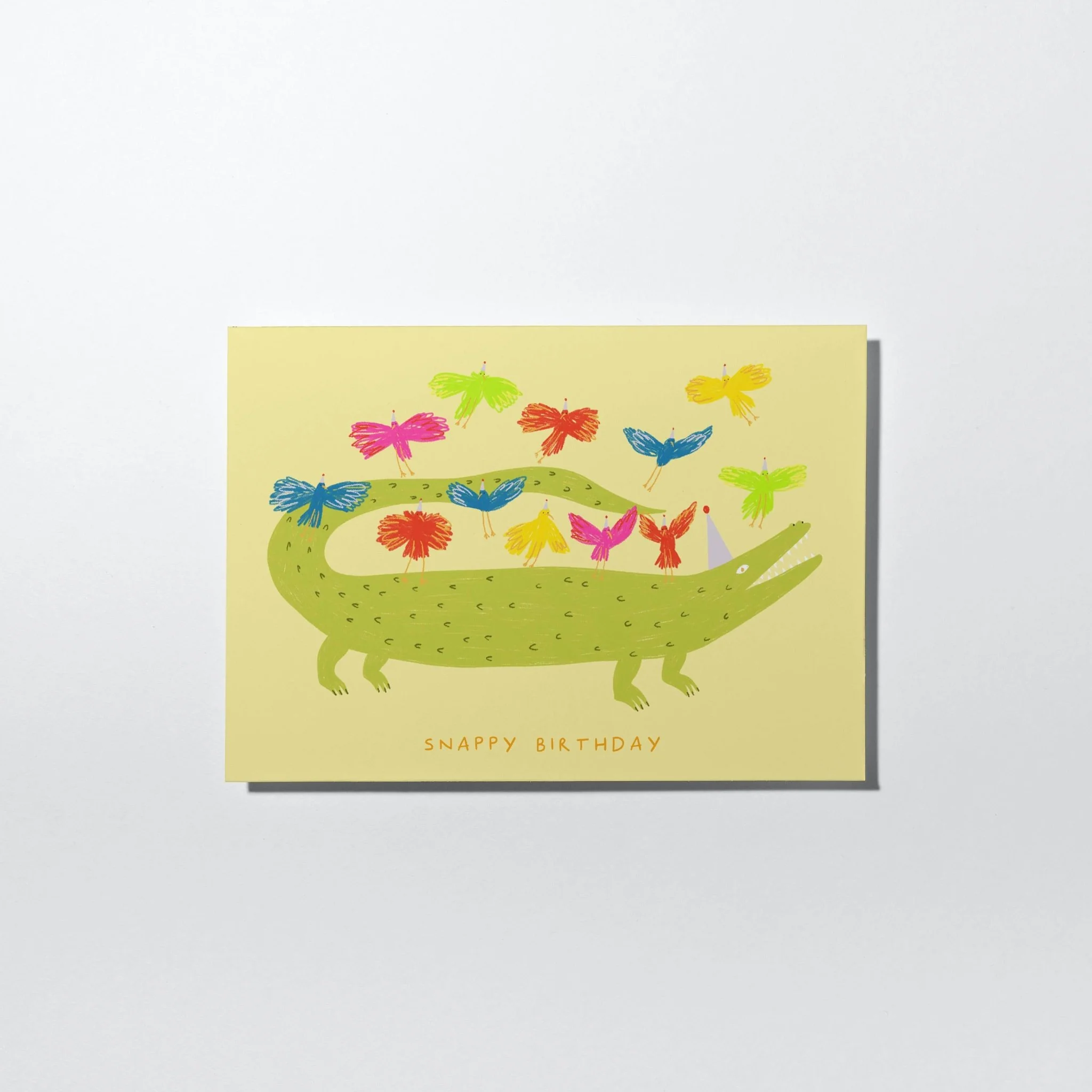 Crocodile Snappy Birthday Card | Animal Kids Birthday Greetings Card - Image 3