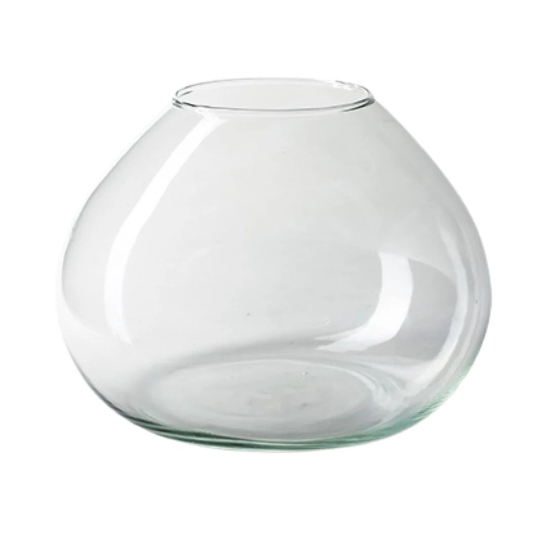 Dallas Round Glass Vase / Vessel [Terrarium Supplies]