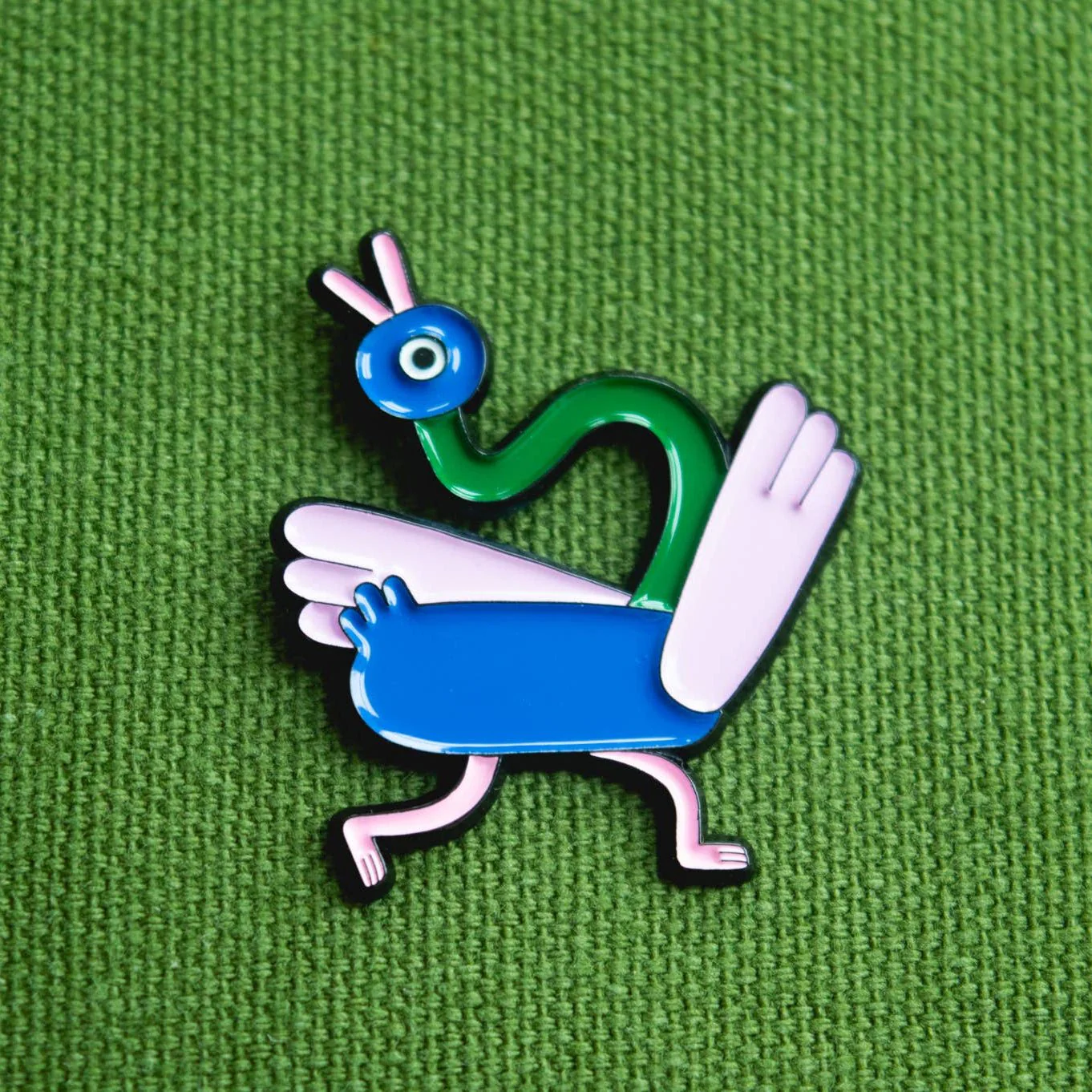 Dancing Duck Enamel Pin - Image 2