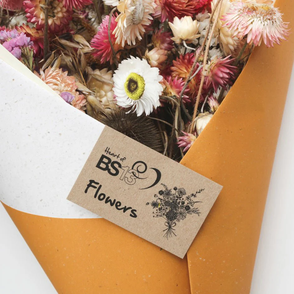 Dried Flower Bouquet; chemical-free, low-carbon, grown by a social enterprise in Bristol - Image 7