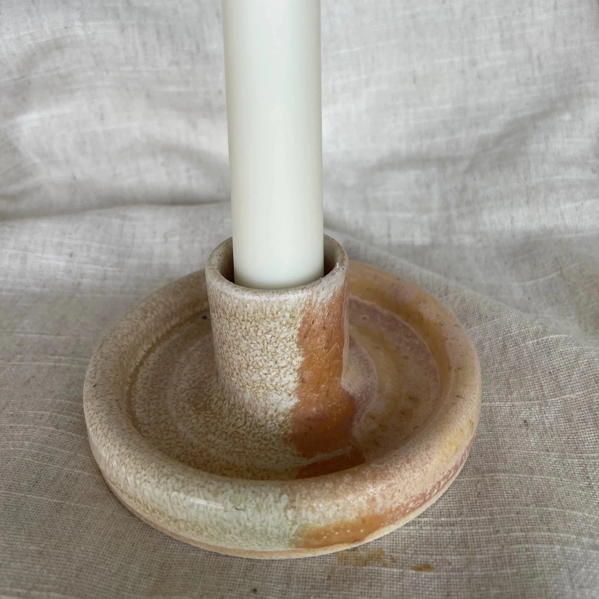 Dunes Ceramic Candlestick Holder - Image 2