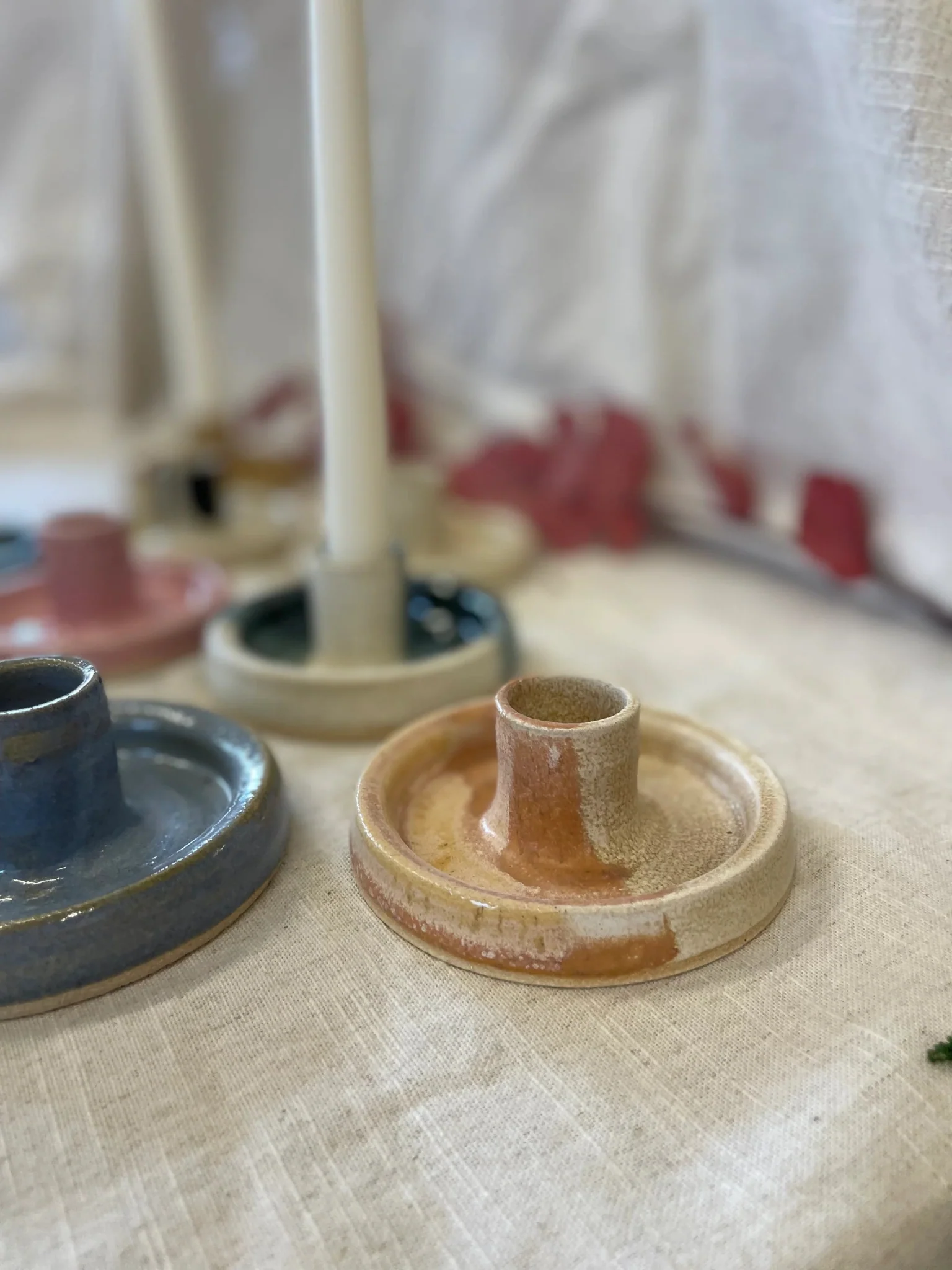 Dunes Ceramic Candlestick Holder - Image 3